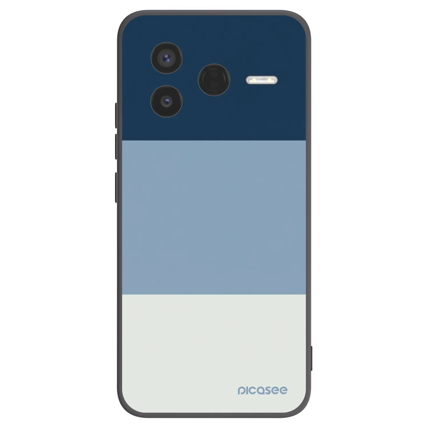 Picasee Xiaomi Poco F7 Pro 5G Hülle - Schwarzes Silikon - Coastal Blue