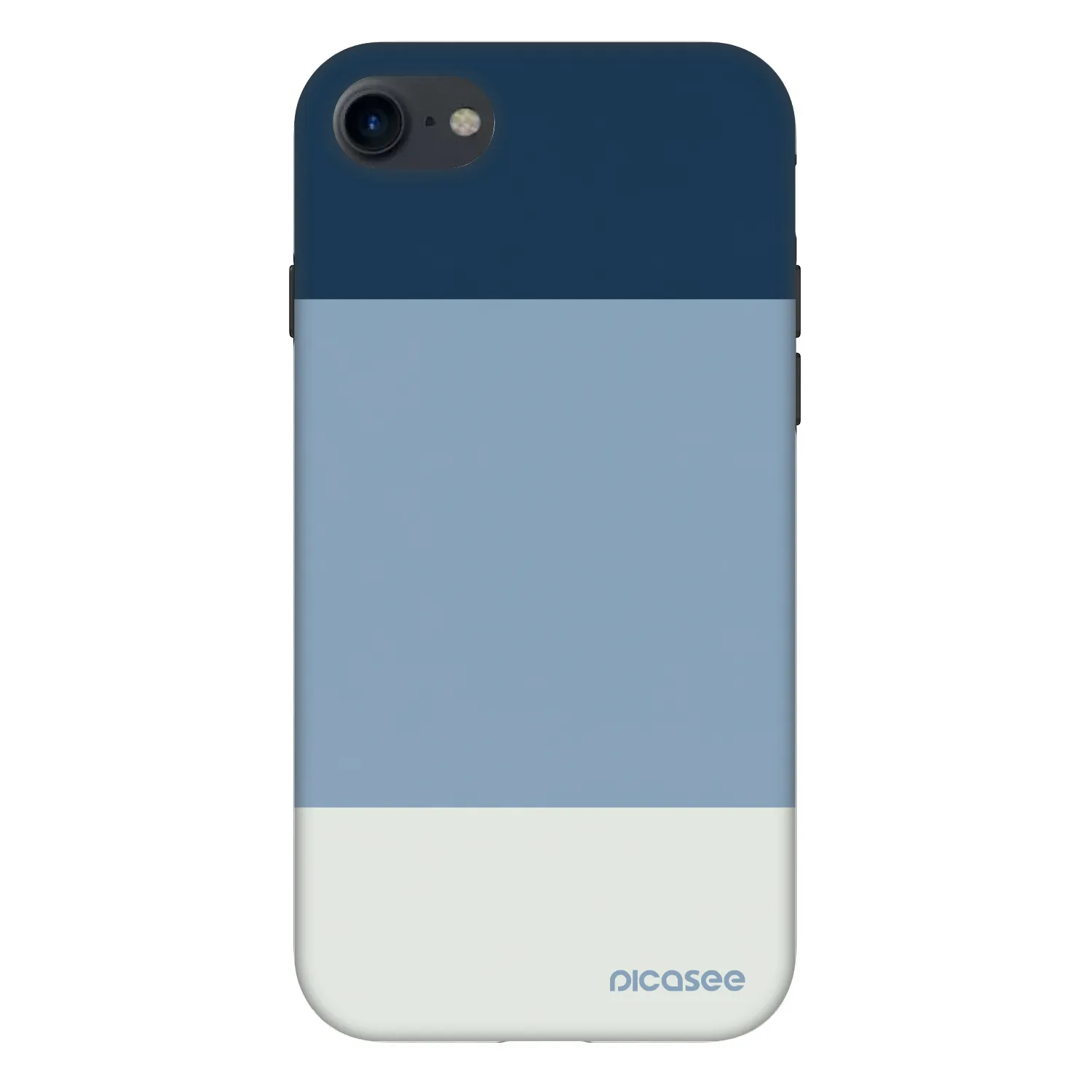 Picasee Fashion Case für Apple iPhone SE 2020 - Coastal Blue