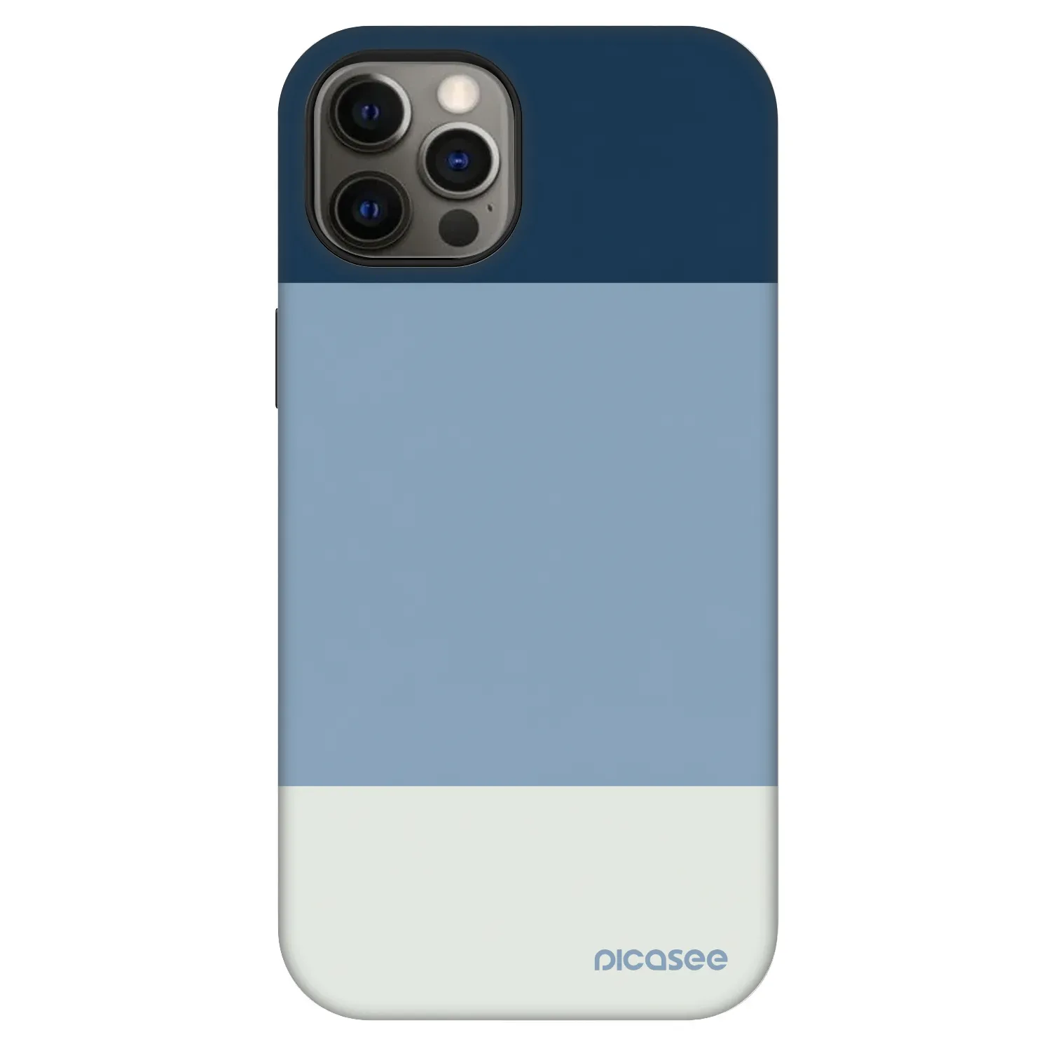 Picasee Fashion Case MagSafe für Apple iPhone 12 - Coastal Blue