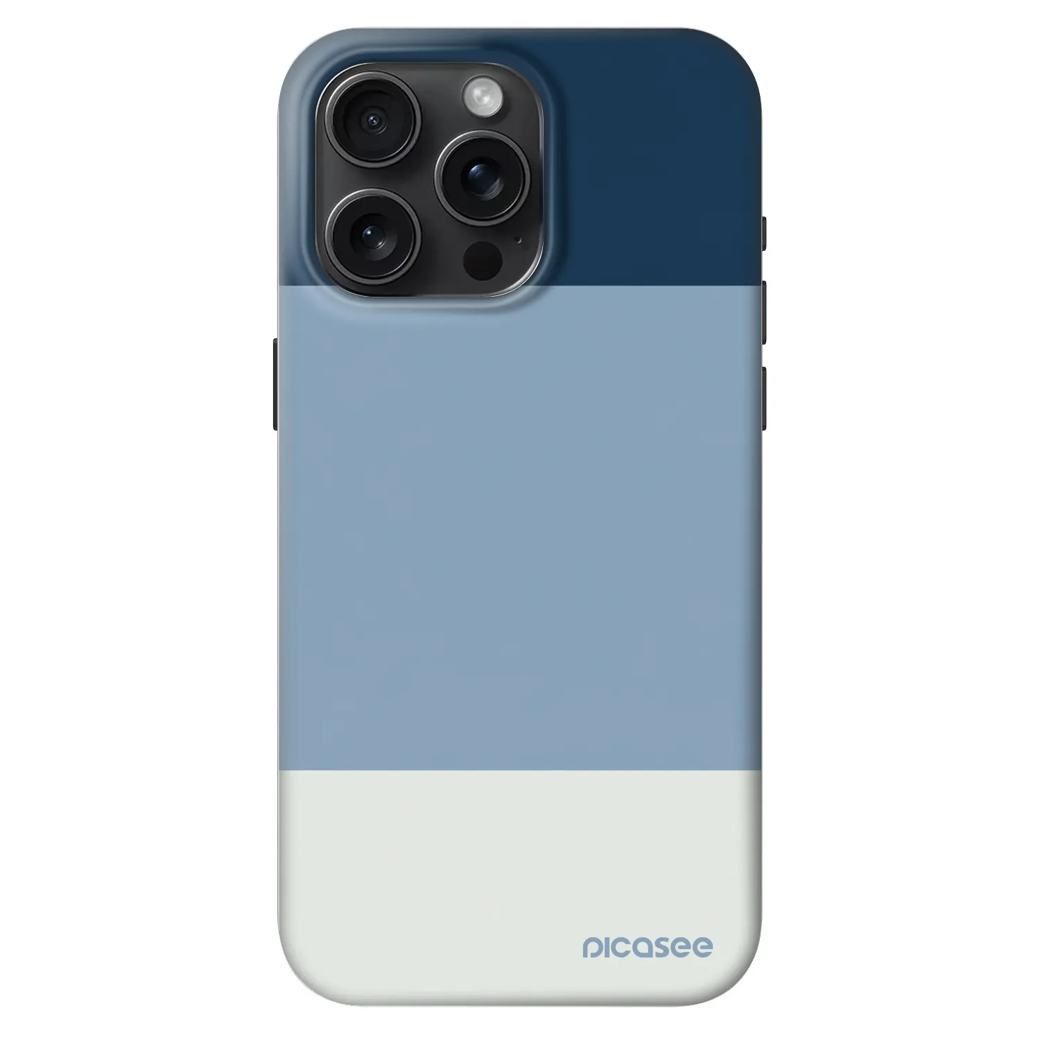 Picasee Fashion Case MagSafe für Apple iPhone 15 Pro Max - Coastal Blue