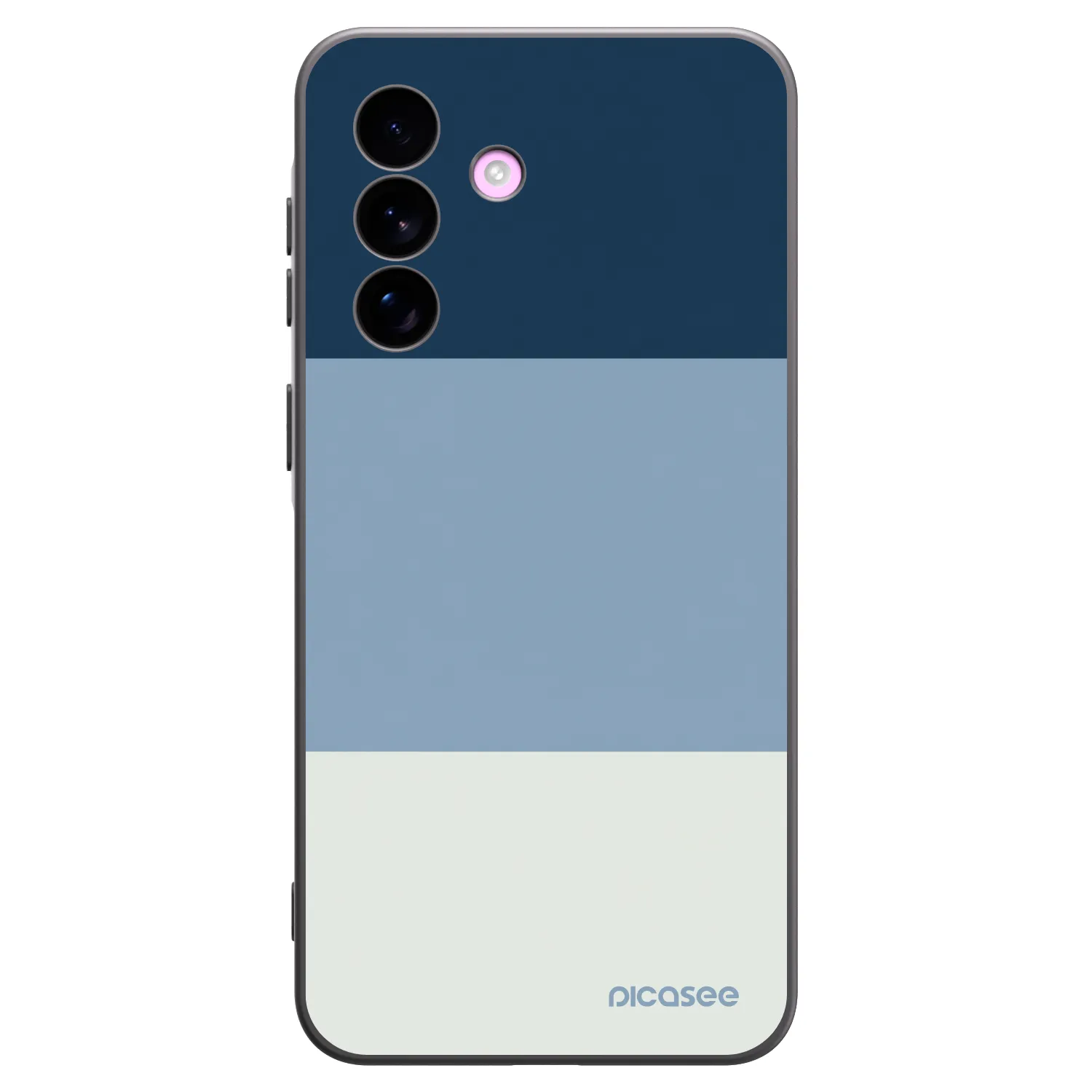 Picasee Samsung Galaxy A57 5G Hülle - Schwarzes Silikon - Coastal Blue