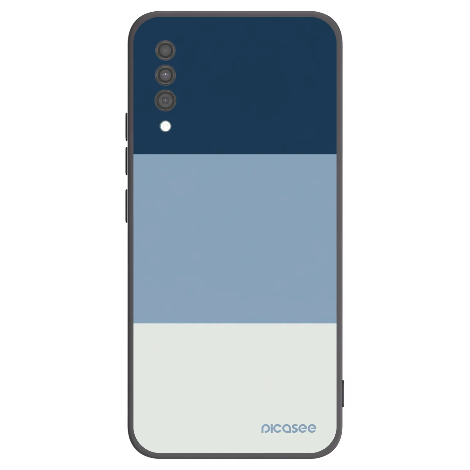 Picasee Samsung Galaxy A30s A307F Hülle - Schwarzes Silikon - Coastal Blue