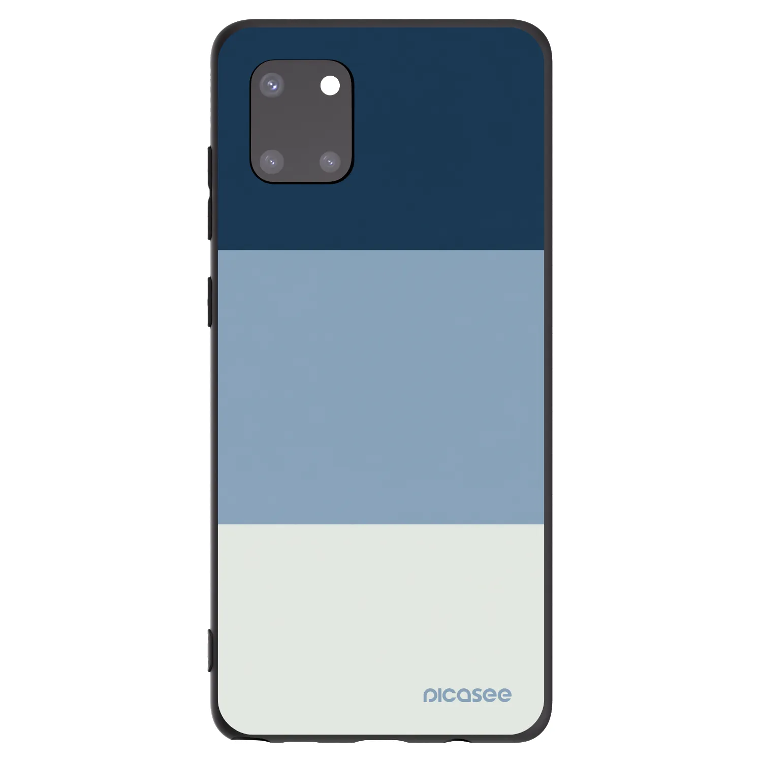 Picasee Samsung Galaxy Note 10 Lite N770F Hülle - Schwarzes Silikon - Coastal Blue