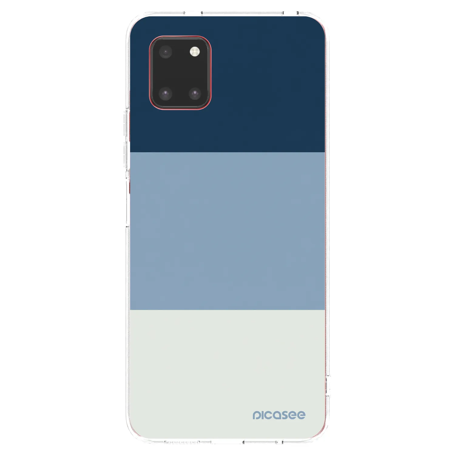 Picasee Samsung Galaxy Note 10 Lite N770F Hülle - Transparentes Silikon - Coastal Blue