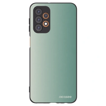 Picasee Samsung Galaxy A23 A236B 5G Hülle - Schwarzes Silikon - Misty Sage