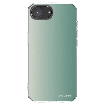 Picasee Apple iPhone 16e Hülle - Transparentes Silikon - Misty Sage