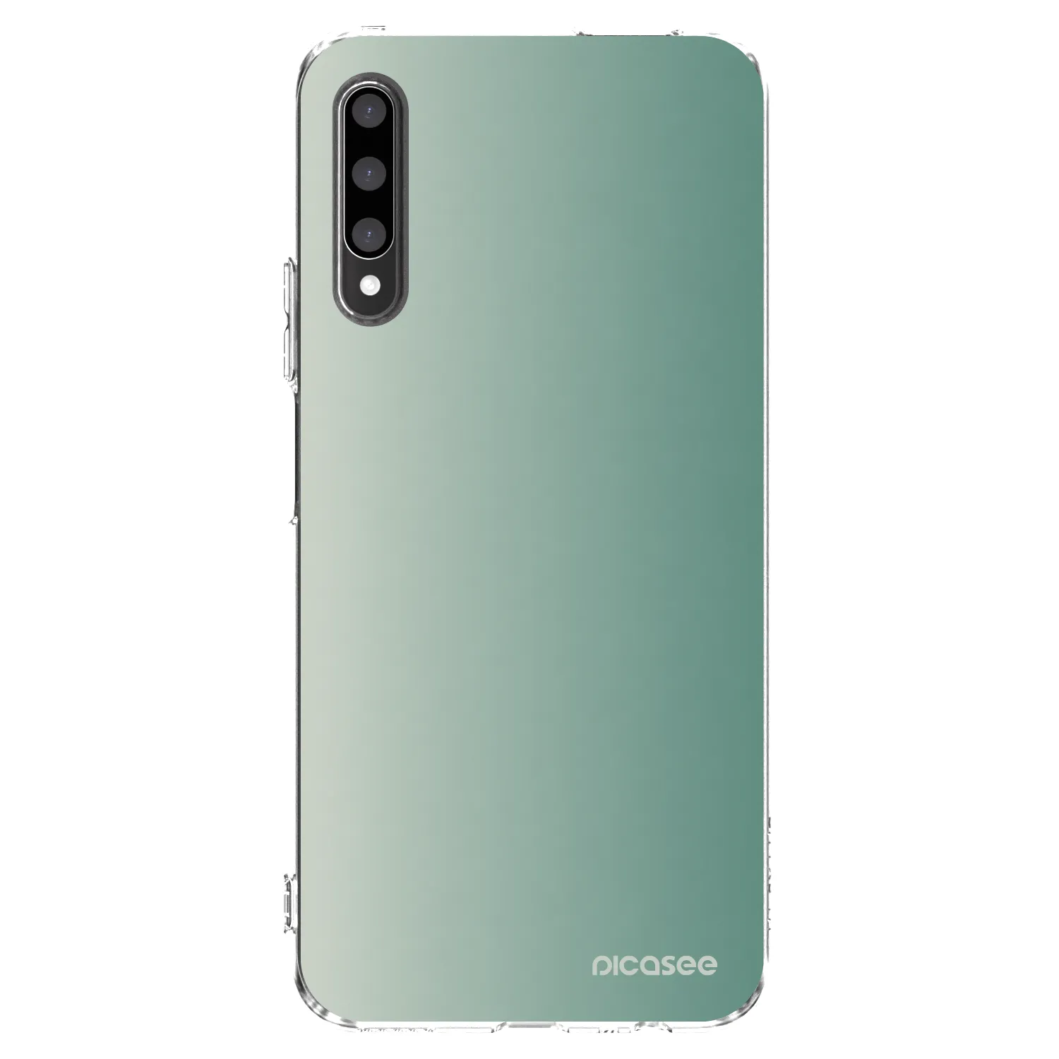 Picasee Honor 9X Pro Hülle - Transparentes Silikon - Misty Sage