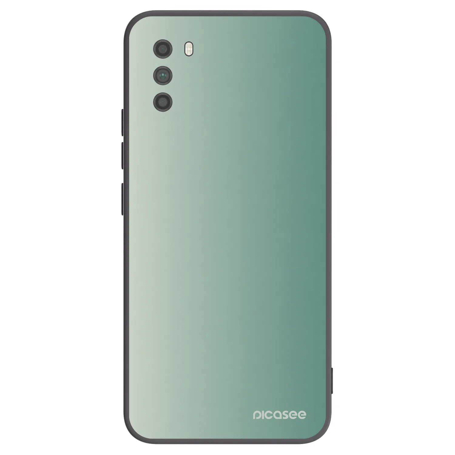 Picasee Xiaomi Poco M3 Hülle - Schwarzes Silikon - Misty Sage