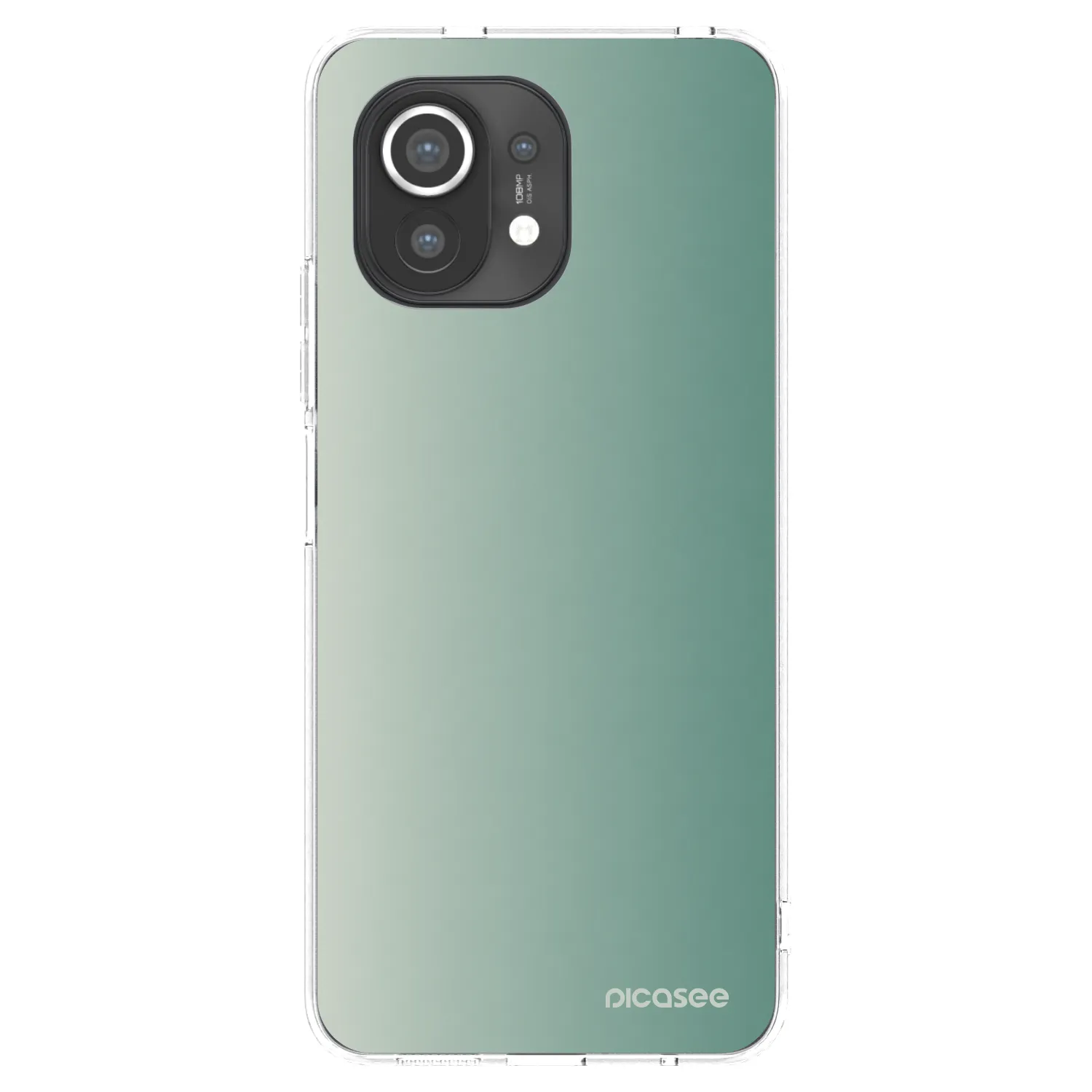 Picasee Xiaomi Mi 11 Hülle - Transparentes Silikon - Misty Sage