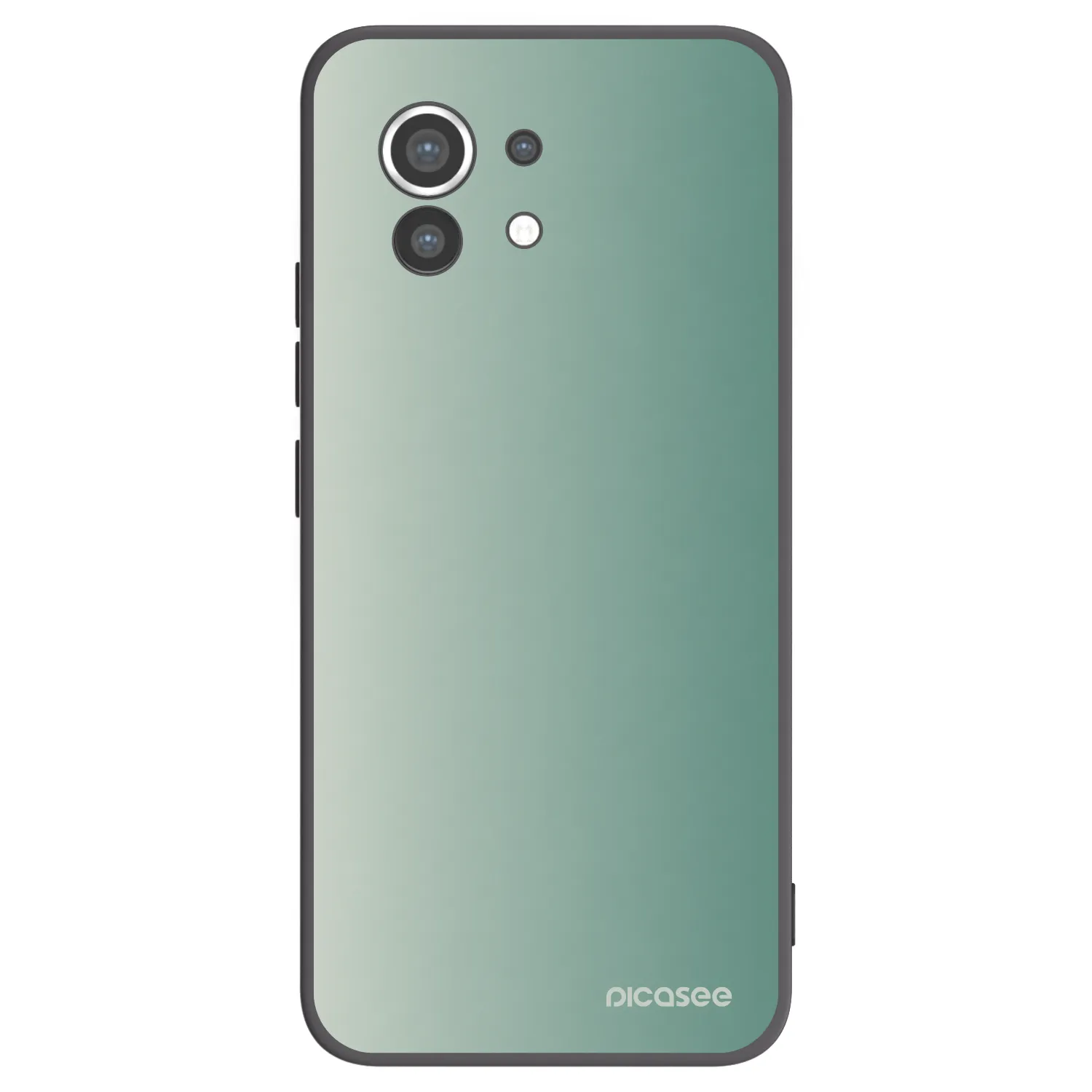Picasee Xiaomi Mi 11 Hülle - Schwarzes Silikon - Misty Sage