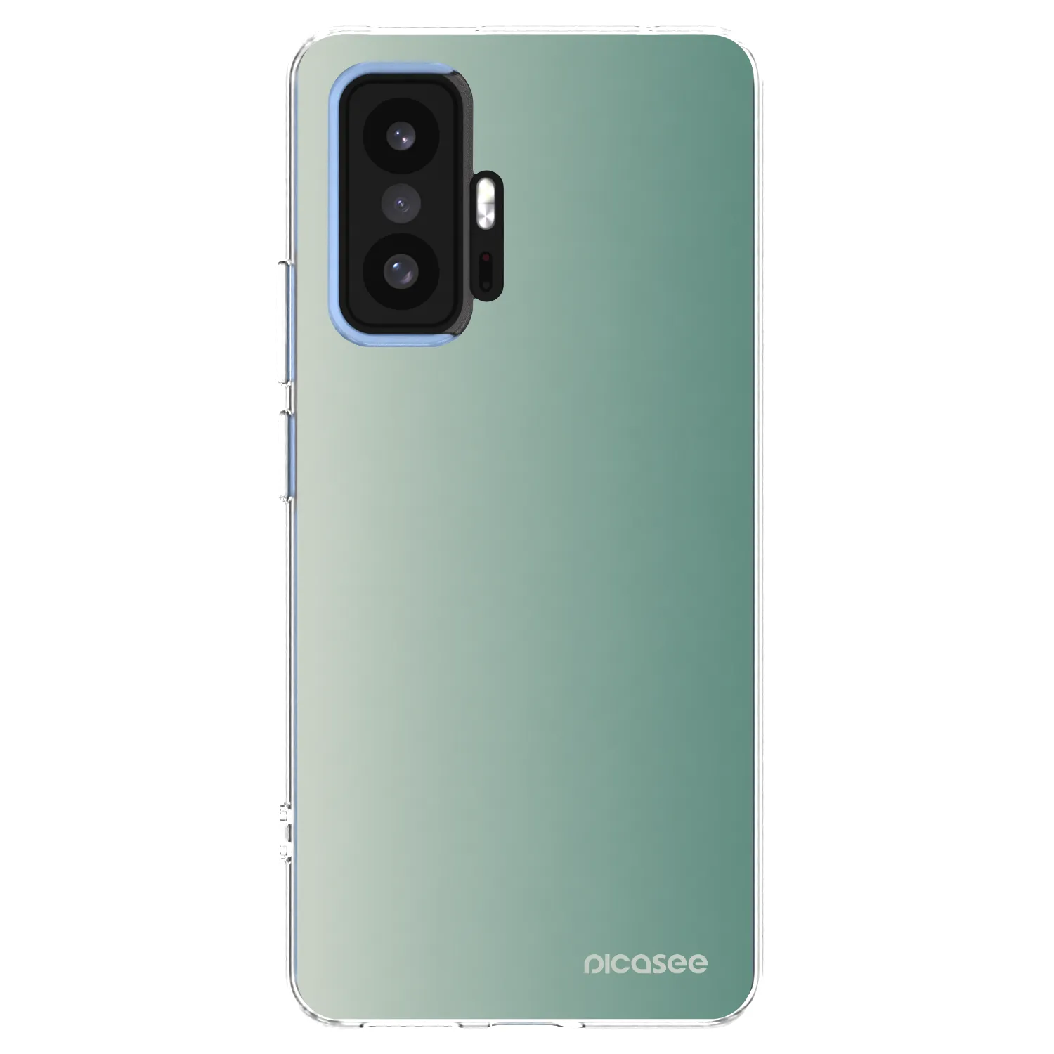 Picasee Xiaomi 11T Pro Hülle - Transparentes Silikon - Misty Sage