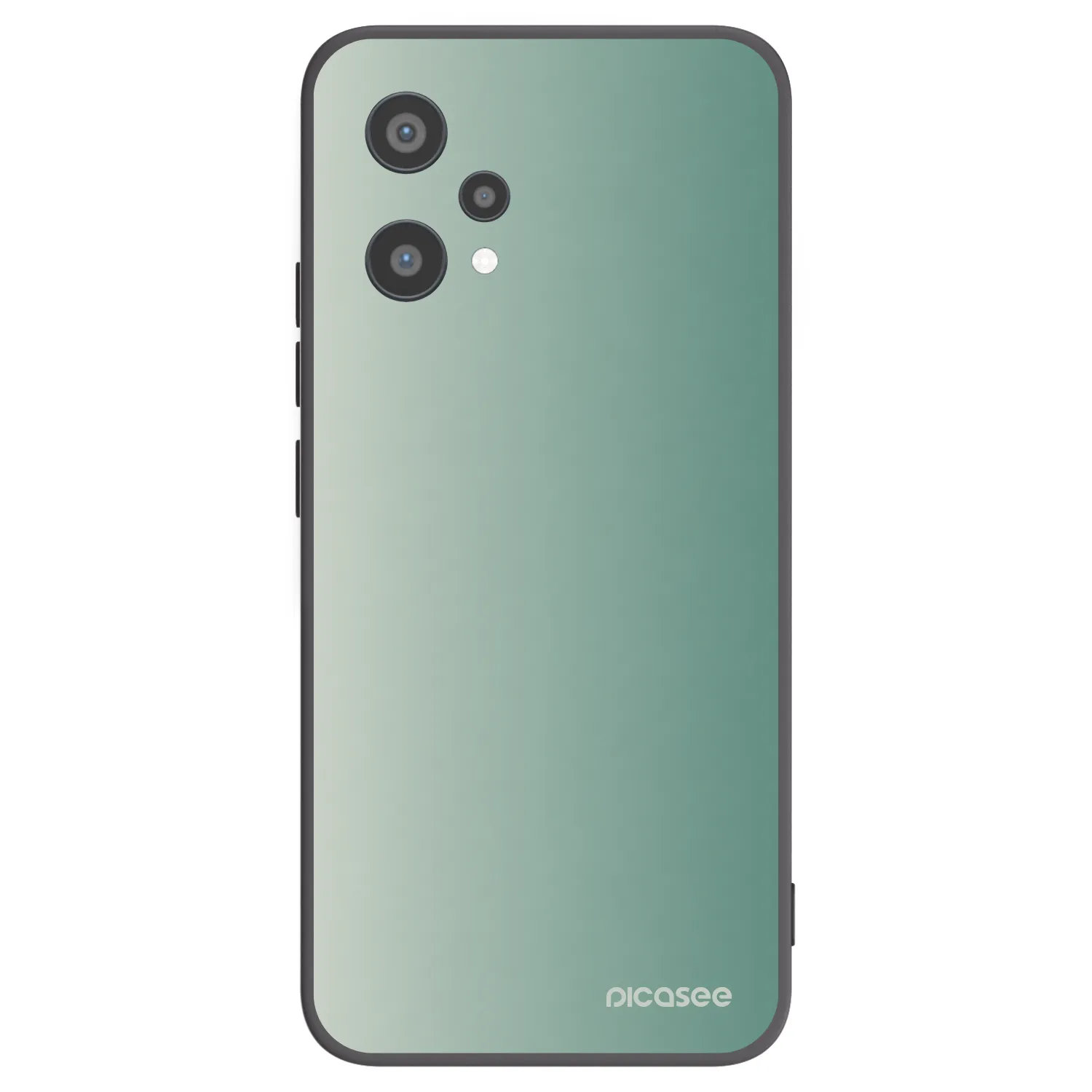 Picasee Realme 9 Pro 5G Hülle - Schwarzes Silikon - Misty Sage