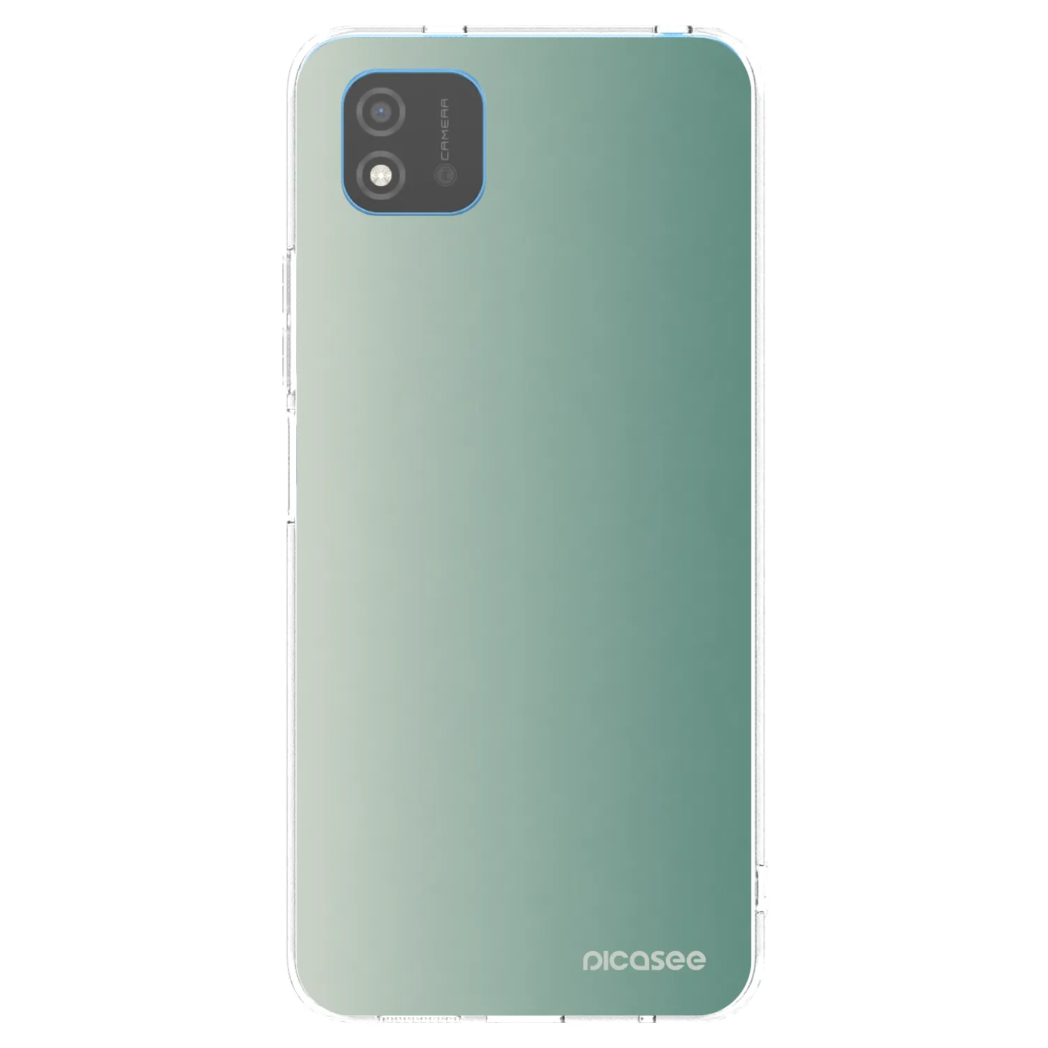 Picasee Realme C11 (2021) Hülle - Transparentes Silikon - Misty Sage
