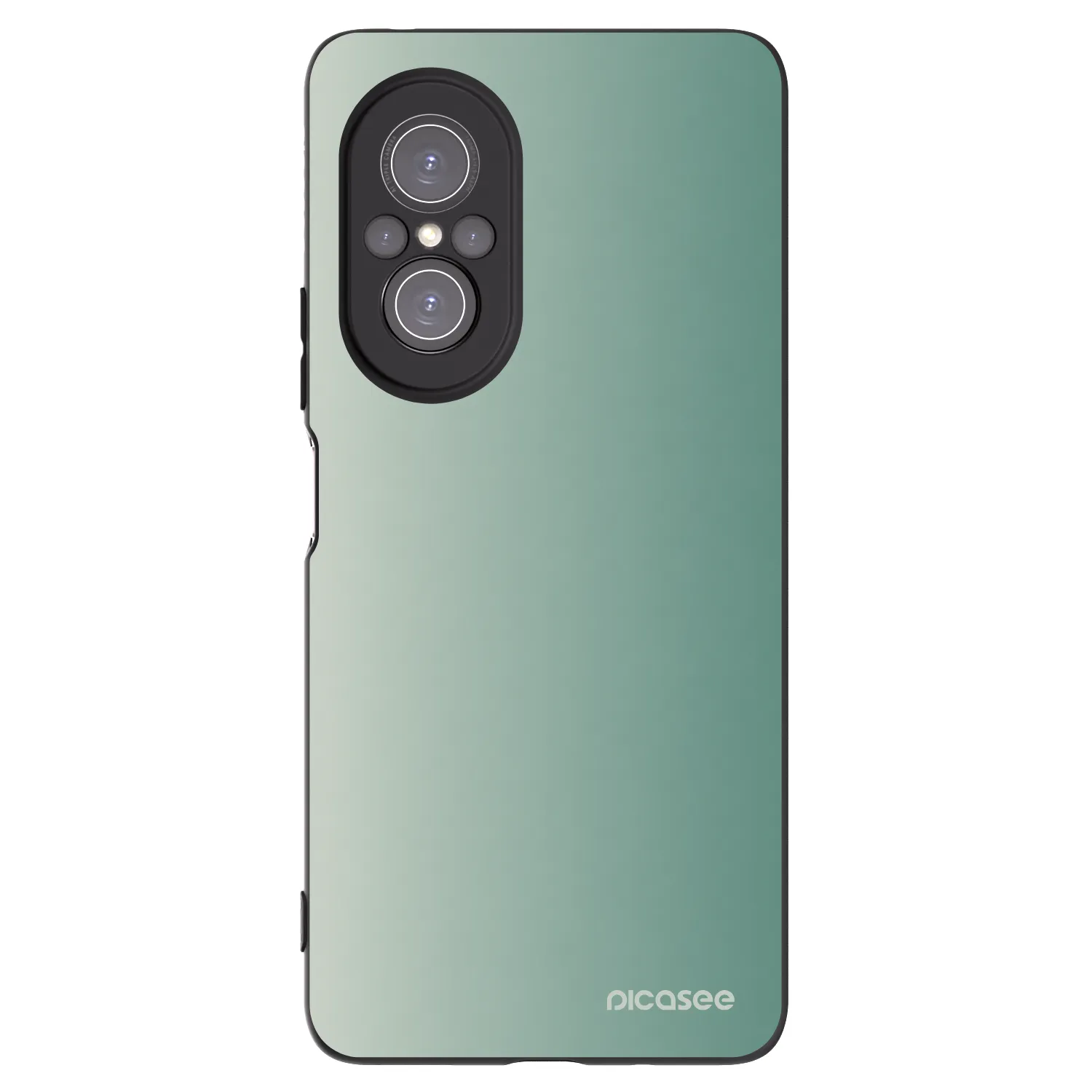 Picasee Huawei Nova 9 SE Hülle - Schwarzes Silikon - Misty Sage