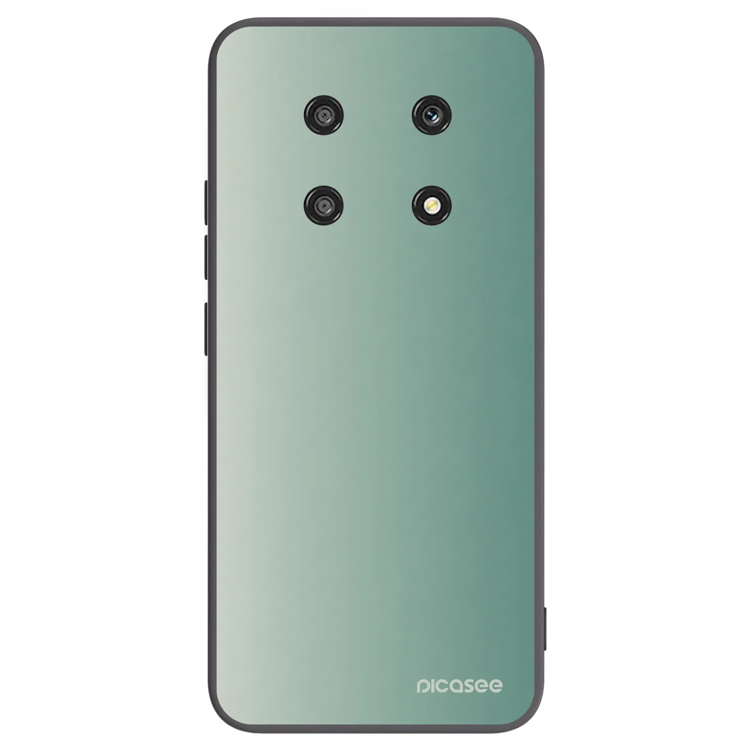 Picasee Honor Magic4 Lite 5G Hülle - Schwarzes Silikon - Misty Sage