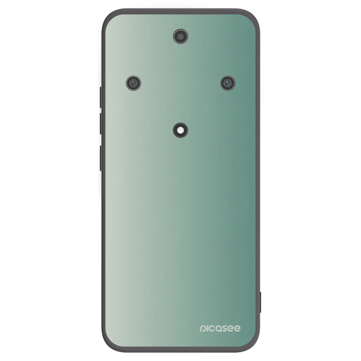 Picasee Honor Magic5 Lite 5G Hülle - Schwarzes Silikon - Misty Sage