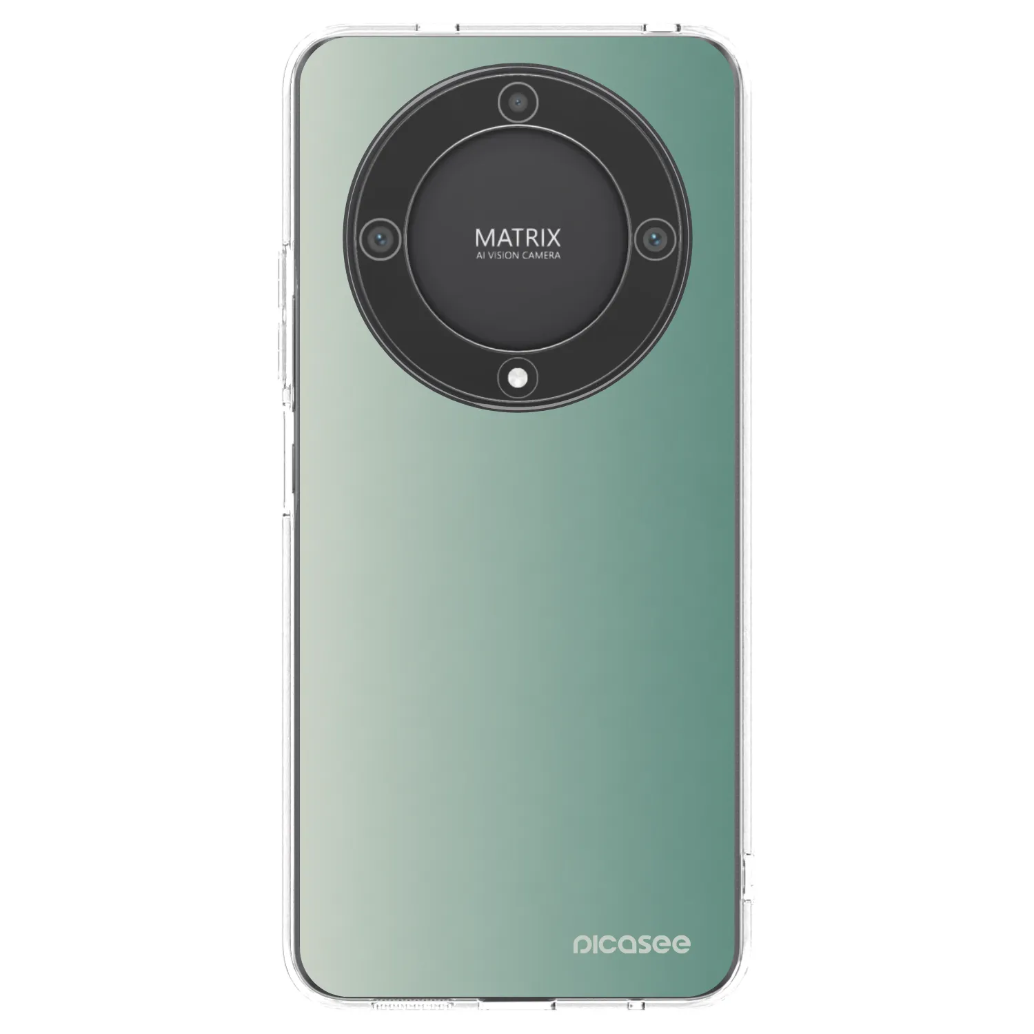 Picasee Honor Magic5 Lite 5G Hülle - Transparentes Silikon - Misty Sage