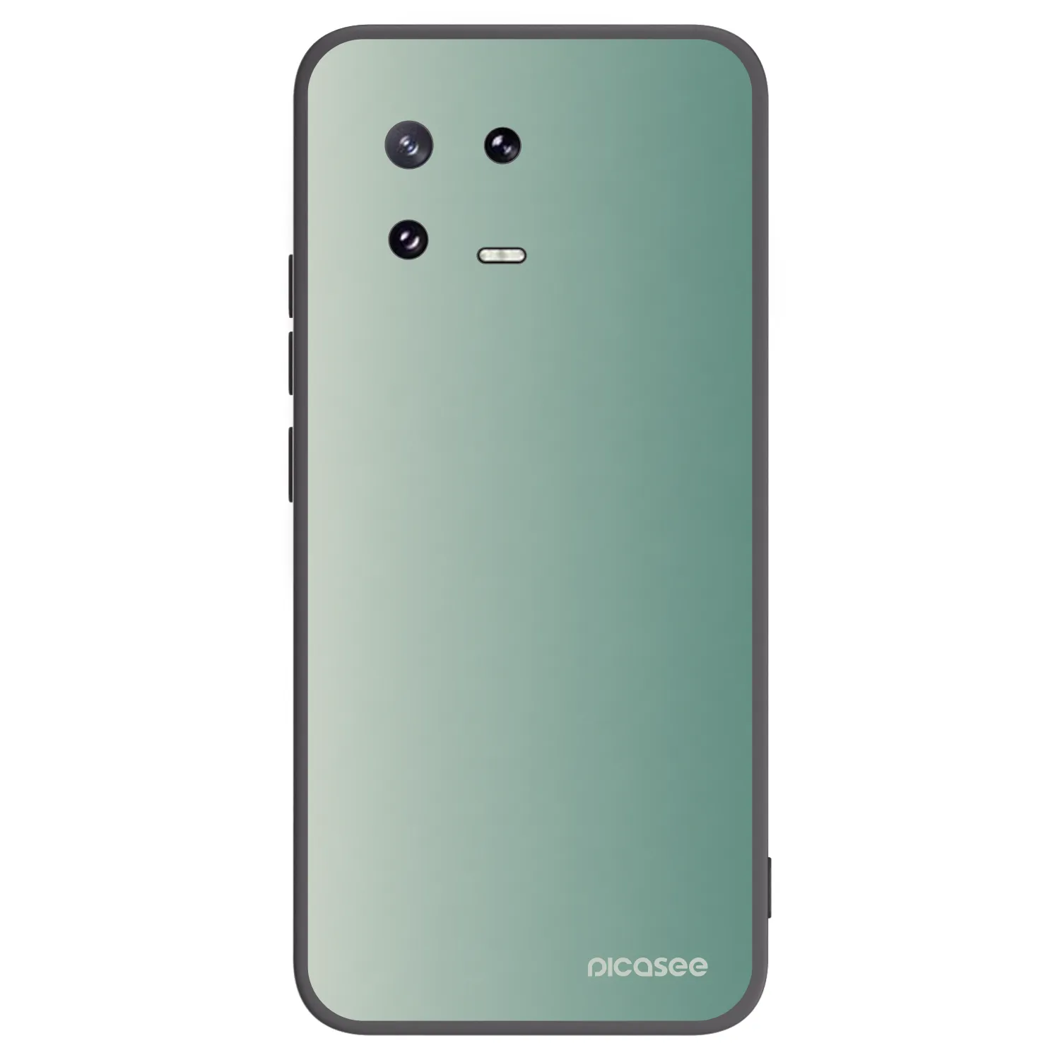 Picasee Xiaomi 13 Pro Hülle - Schwarzes Silikon - Misty Sage