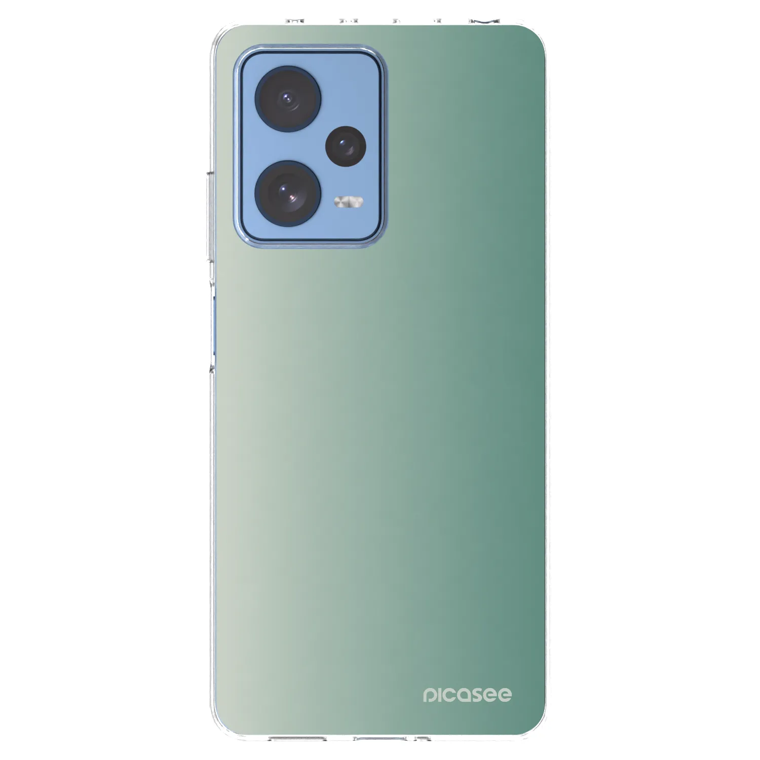 Picasee Xiaomi Redmi Note 12 Pro 5G Hülle - Transparentes Silikon - Misty Sage