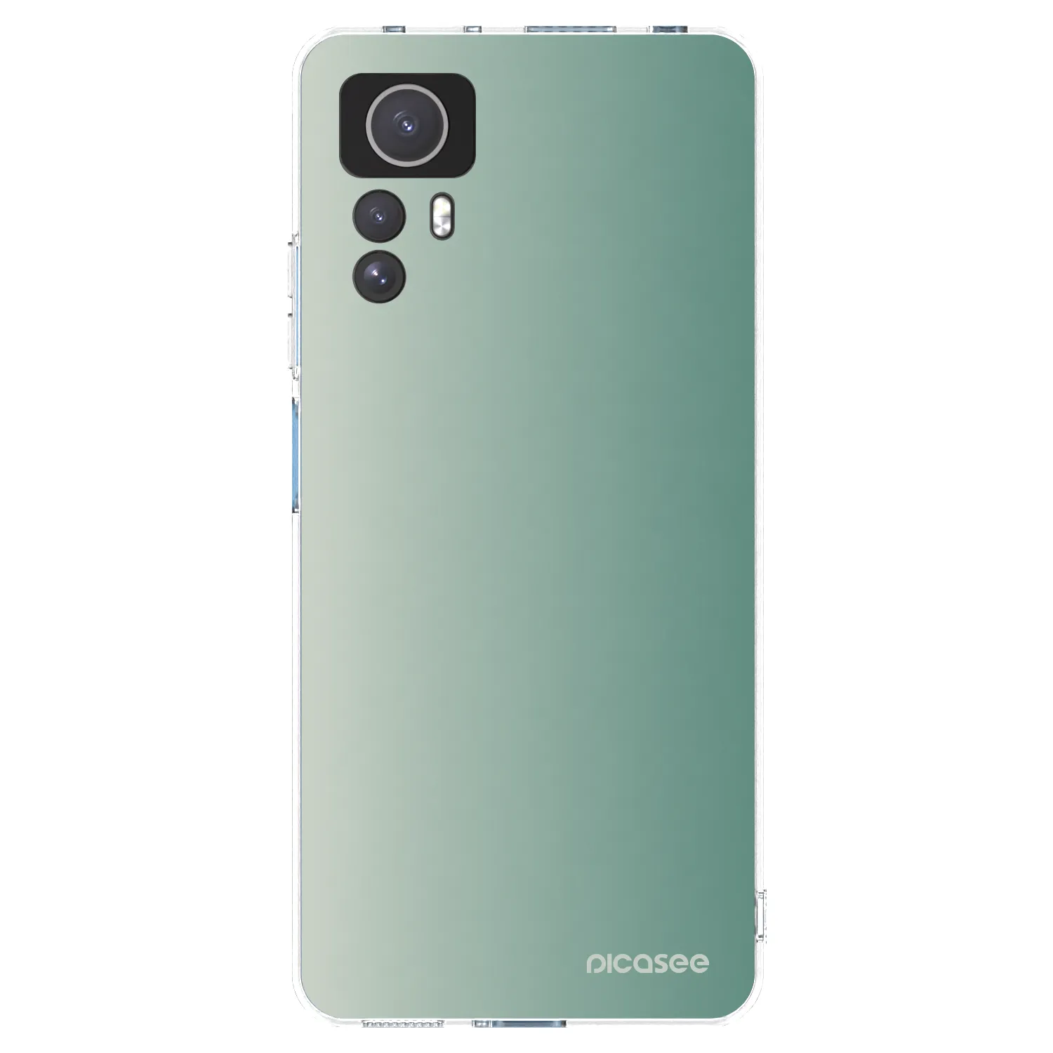 Picasee Xiaomi Redmi Note 12S Hülle - Transparentes Silikon - Misty Sage