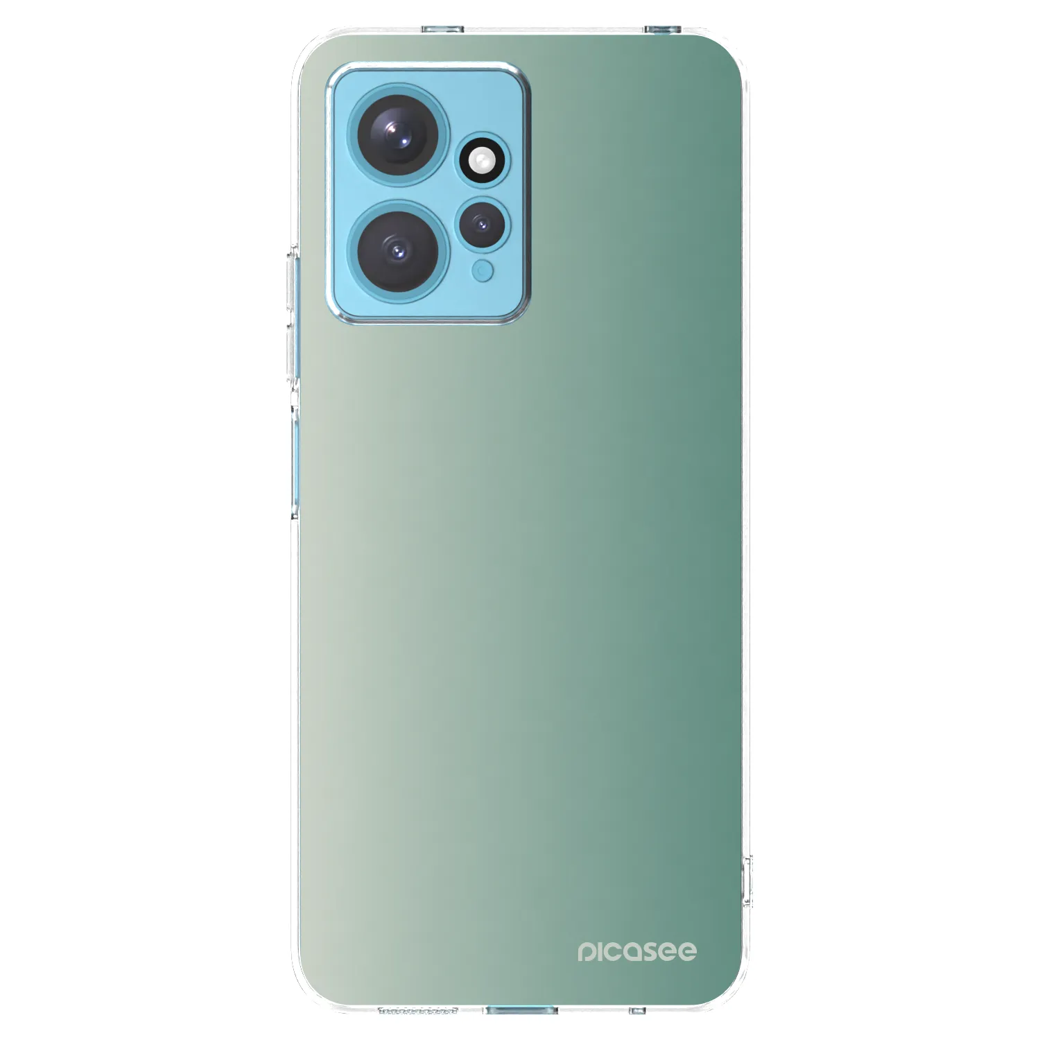 Picasee Xiaomi Redmi Note 12 4G Hülle - Transparentes Silikon - Misty Sage