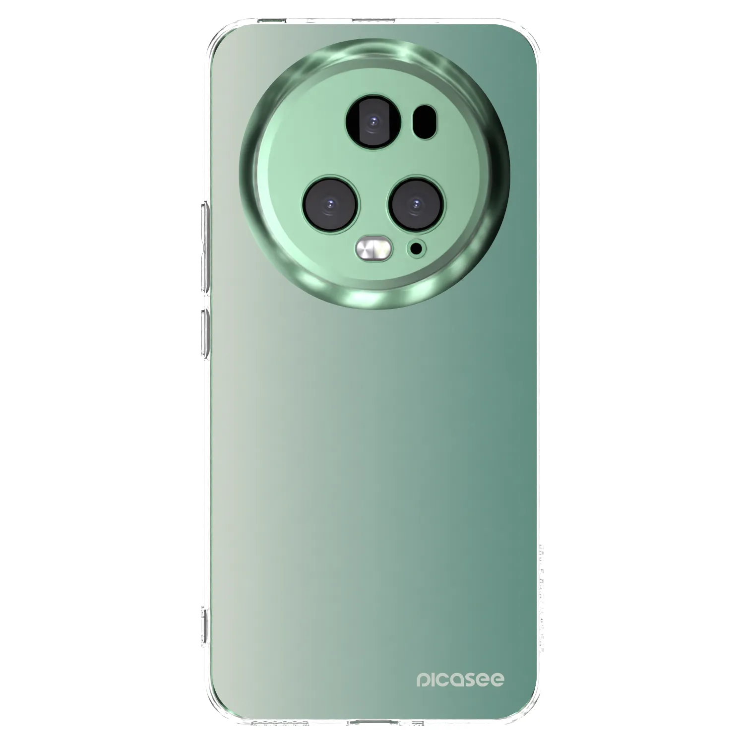 Picasee Honor Magic5 Pro Hülle - Transparentes Silikon - Misty Sage