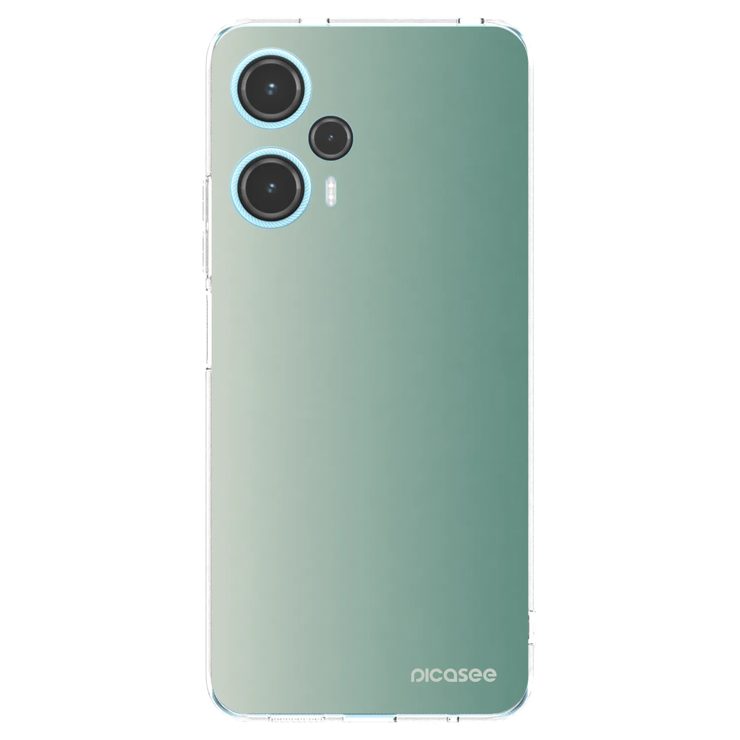 Picasee Xiaomi Poco F5 Hülle - Transparentes Silikon - Misty Sage