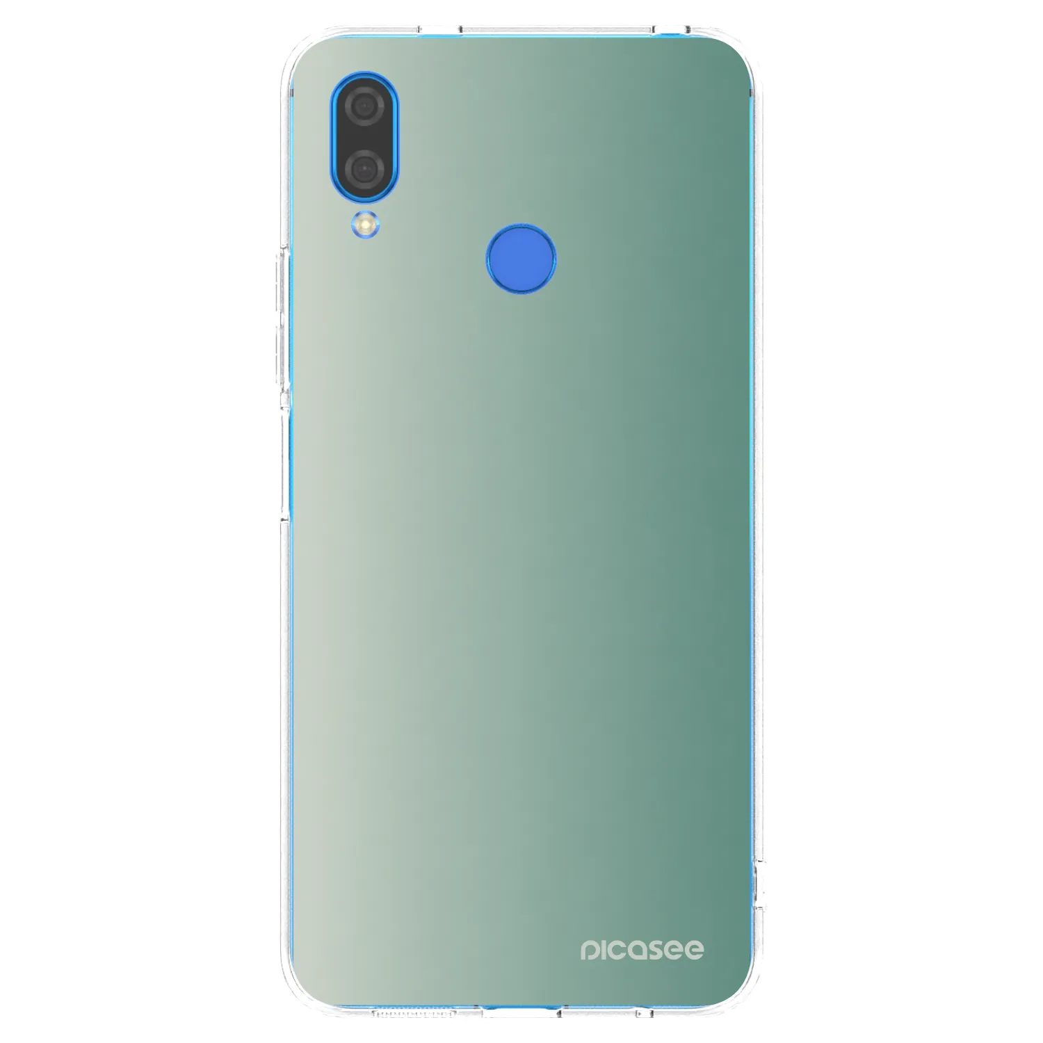Picasee Huawei Nova 3 Hülle - Transparentes Silikon - Misty Sage