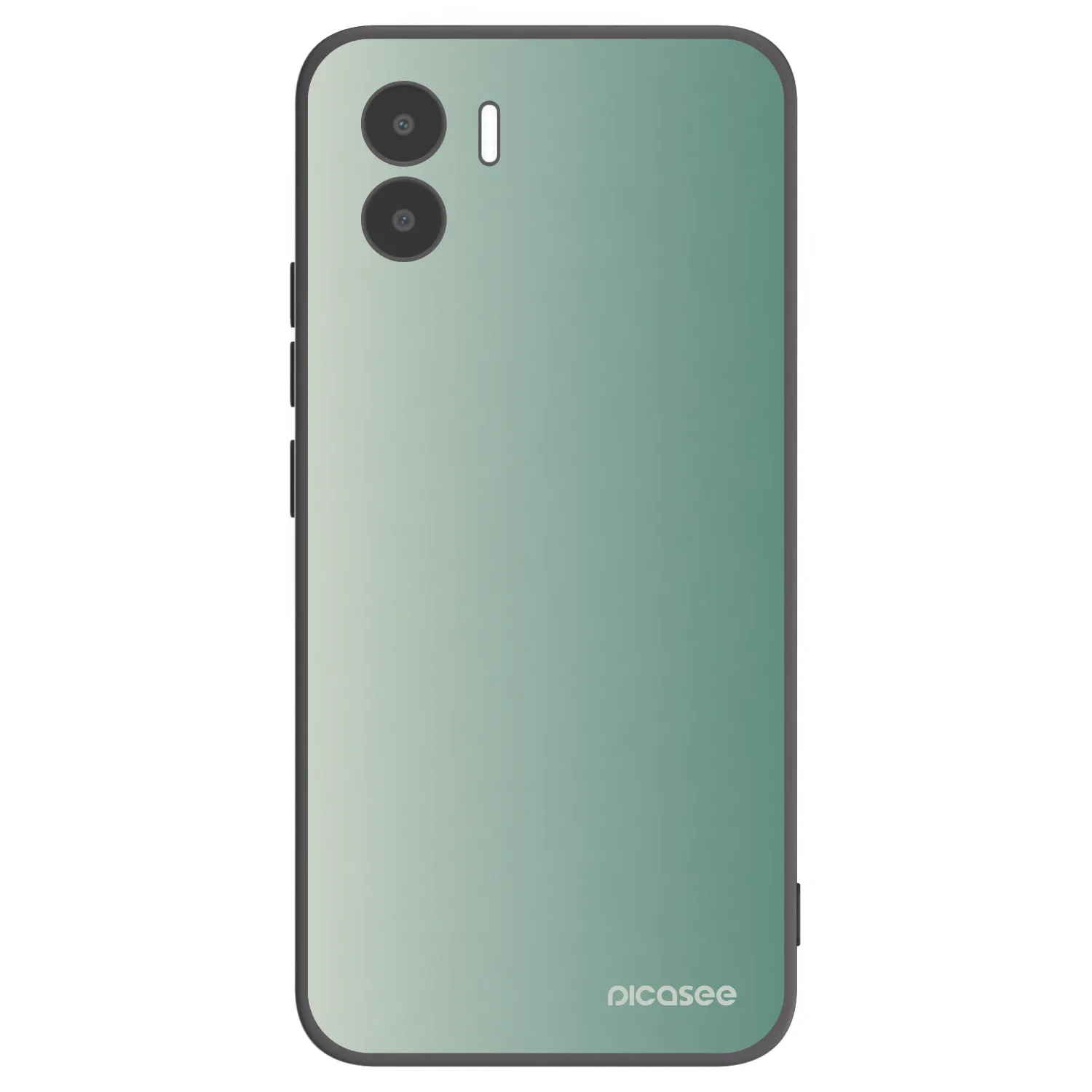 Picasee Xiaomi Redmi A2 Hülle - Schwarzes Silikon - Misty Sage