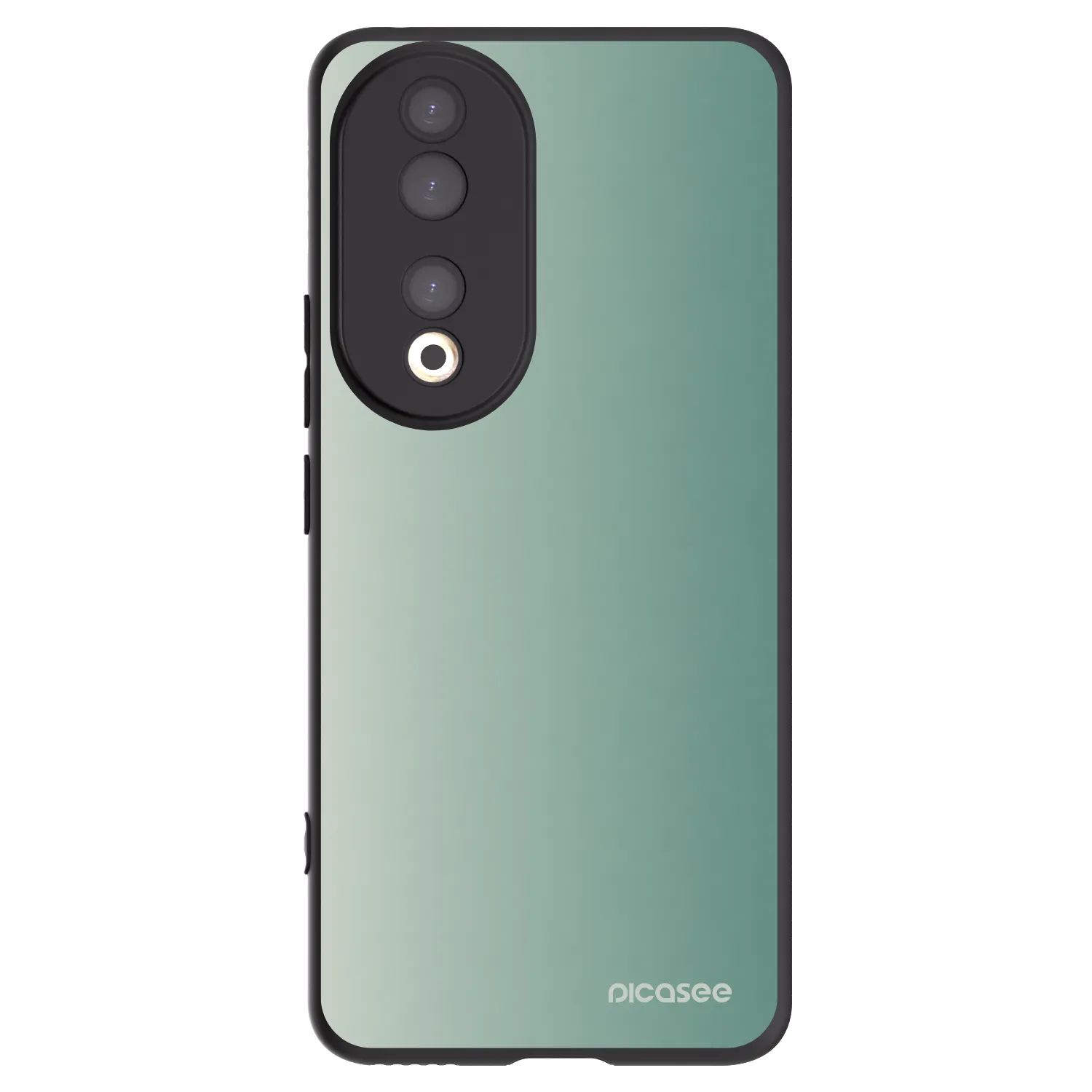 Picasee Honor 90 5G Hülle - Schwarzes Silikon - Misty Sage
