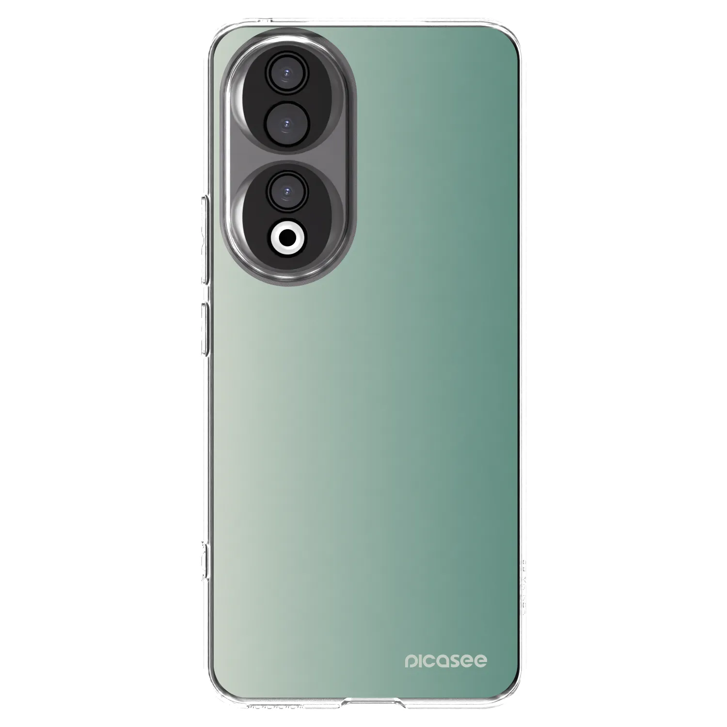 Picasee Honor 90 5G Hülle - Transparentes Silikon - Misty Sage