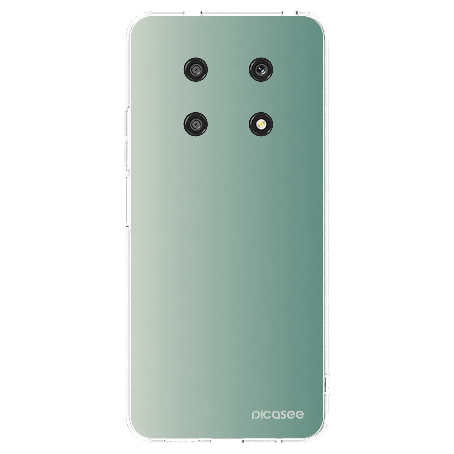 Picasee Honor Magic4 Lite 5G Hülle - Transparentes Silikon - Misty Sage