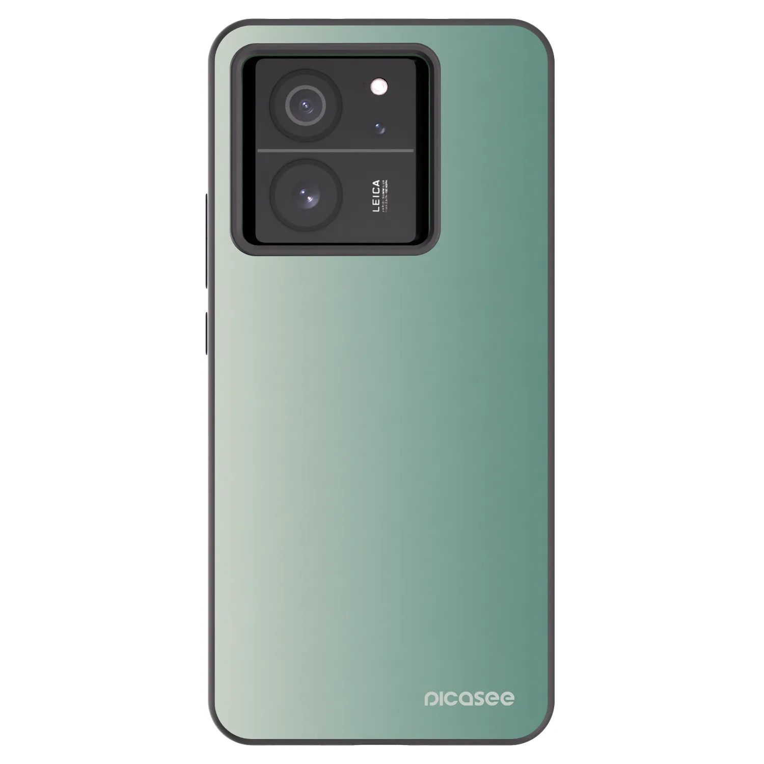 Picasee Xiaomi 13T Hülle - Schwarzes Silikon - Misty Sage
