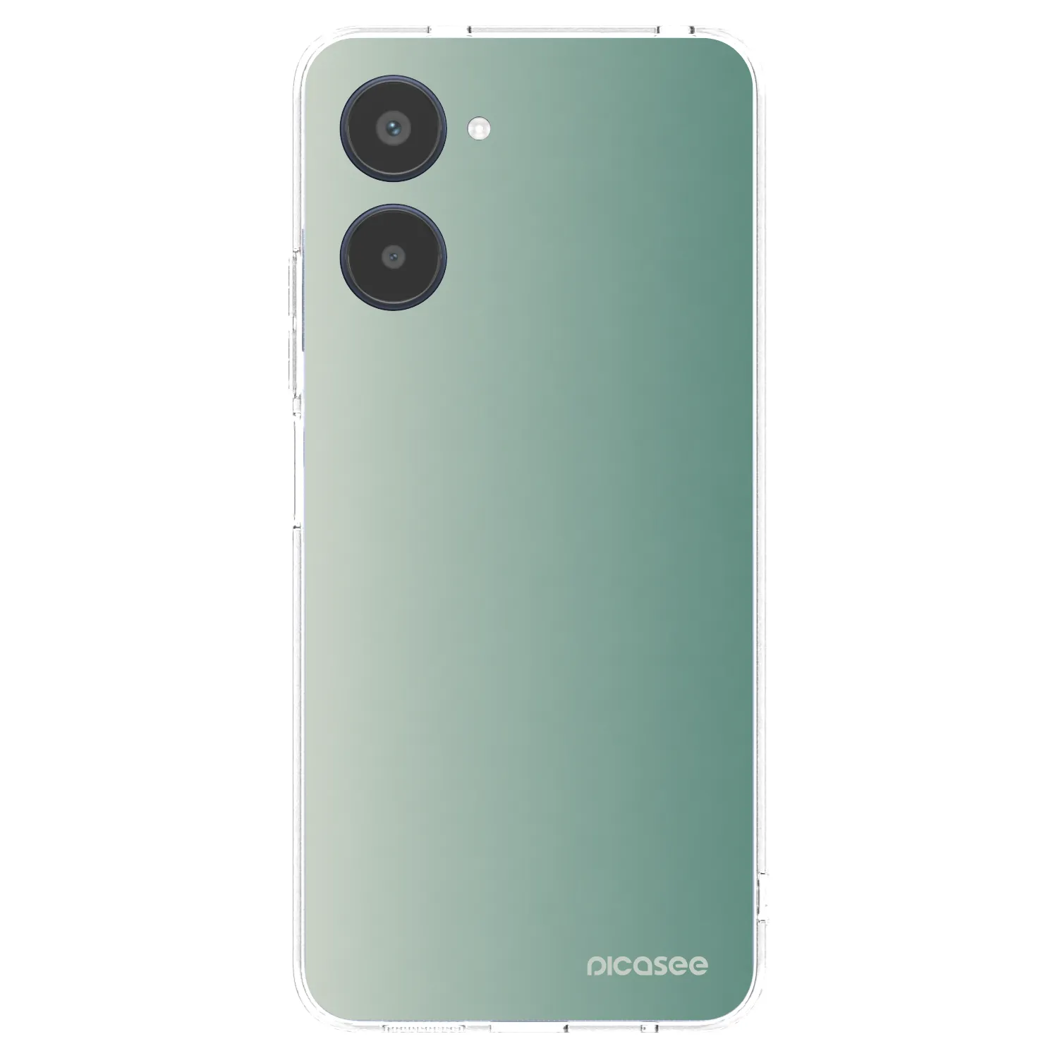 Picasee Realme 10 4G Hülle - Transparentes Silikon - Misty Sage