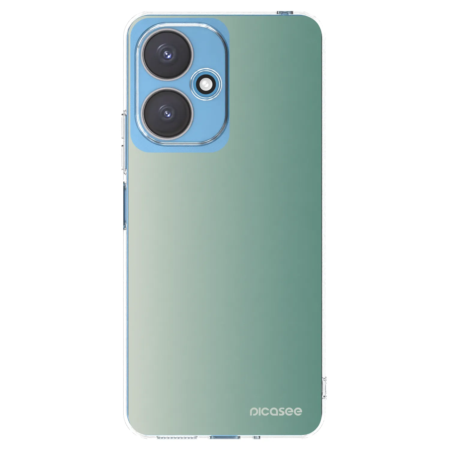 Picasee Xiaomi Redmi 13C 5G Hülle - Transparentes Silikon - Misty Sage