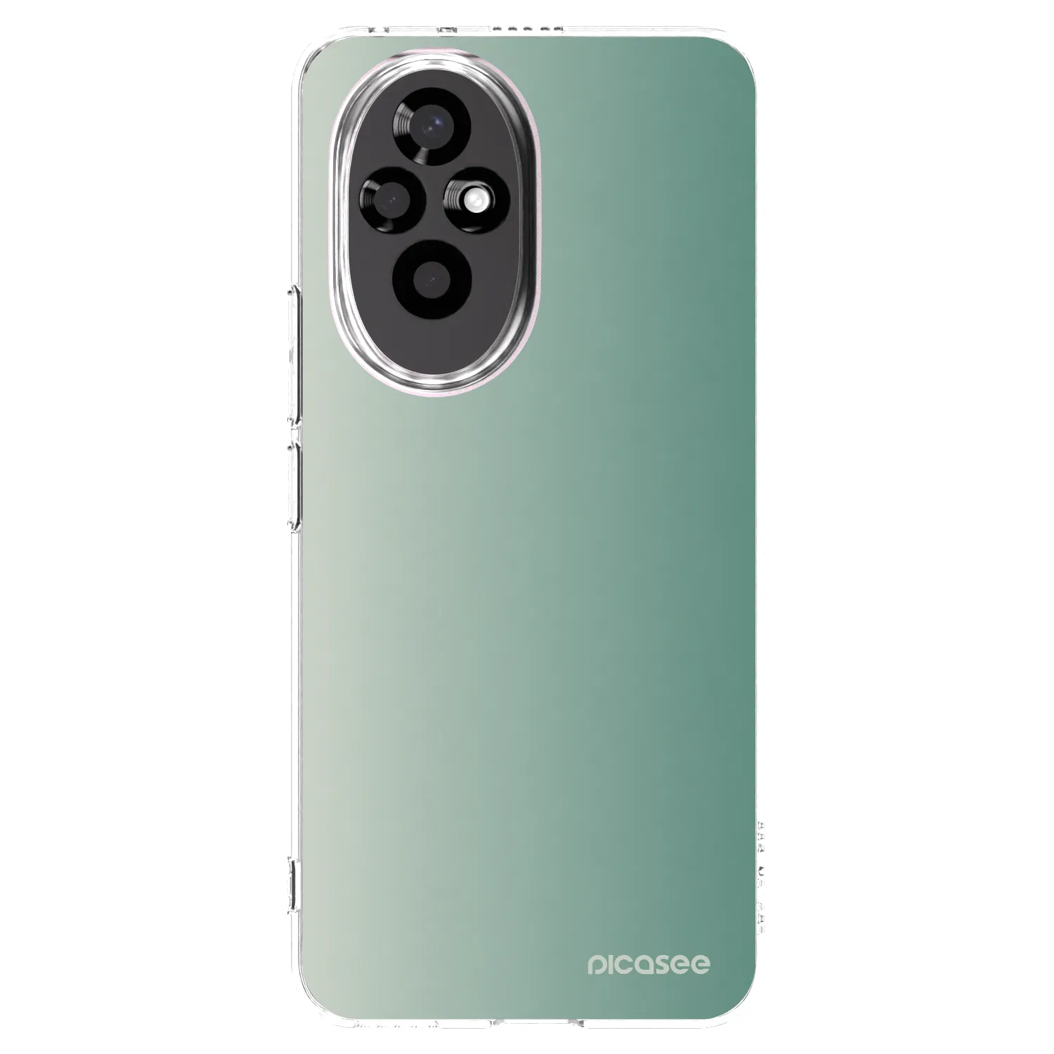Picasee Honor 200 Pro 5G Hülle - Transparentes Silikon - Misty Sage