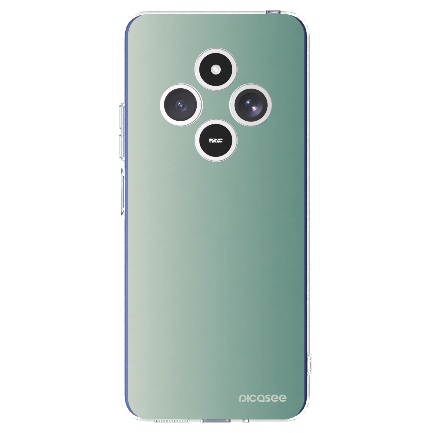 Picasee Xiaomi Redmi 14C Hülle - Transparentes Silikon - Misty Sage