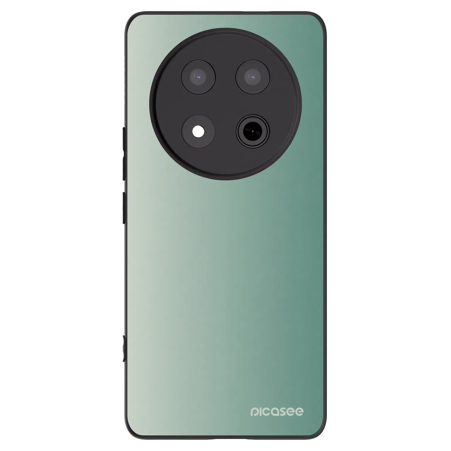 Picasee Honor Magic7 Lite 5G Hülle - Schwarzes Silikon - Misty Sage