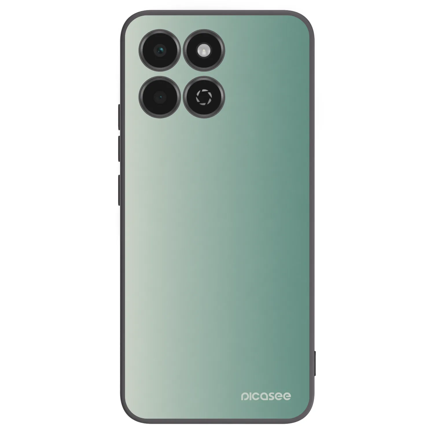 Picasee Honor 200 Smart 5G Hülle - Schwarzes Silikon - Misty Sage