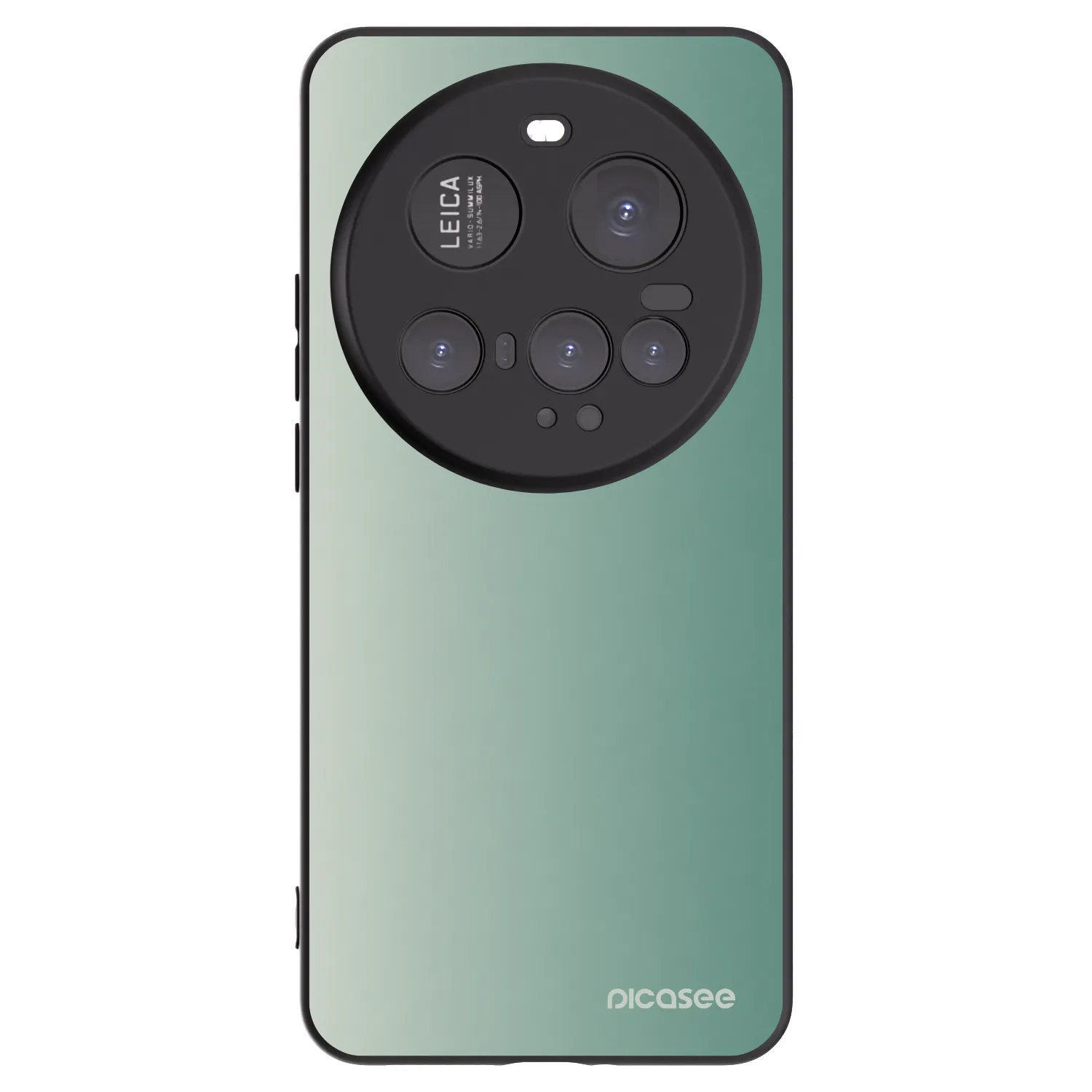 Picasee Xiaomi 15 Ultra Hülle - Schwarzes Silikon - Misty Sage