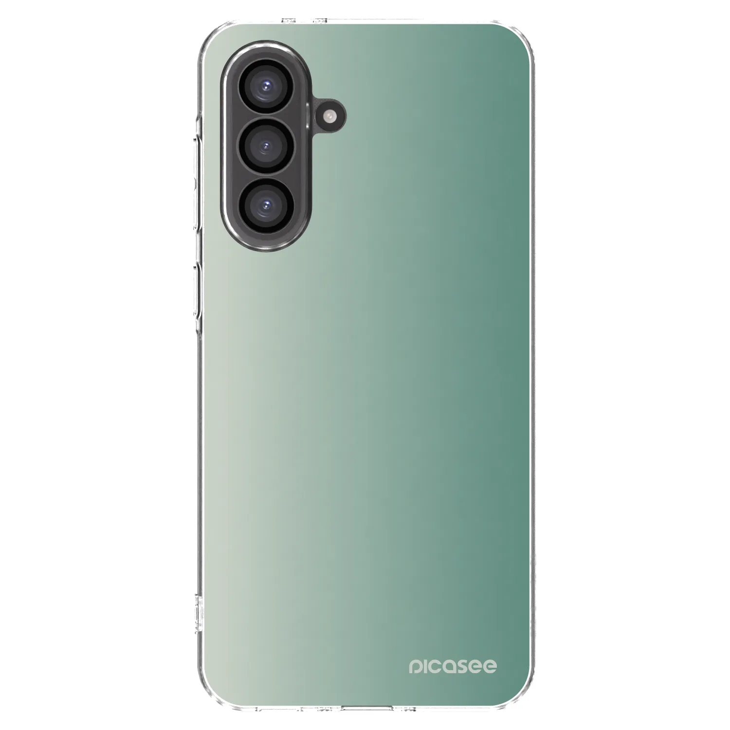 Picasee Samsung Galaxy A36 5G Hülle - Transparentes Silikon - Misty Sage