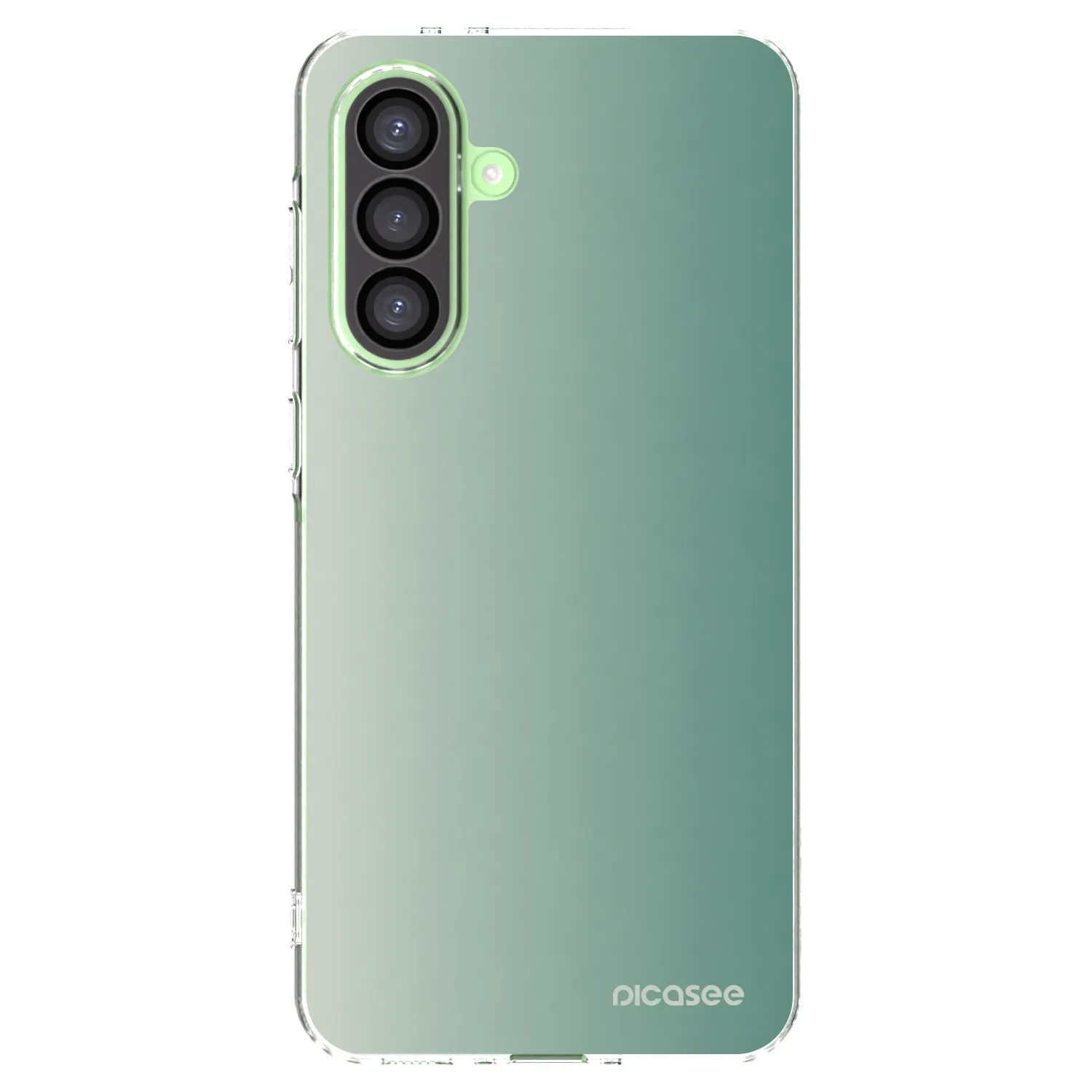 Picasee Samsung Galaxy A26 5G A266B Hülle - Transparentes Silikon - Misty Sage