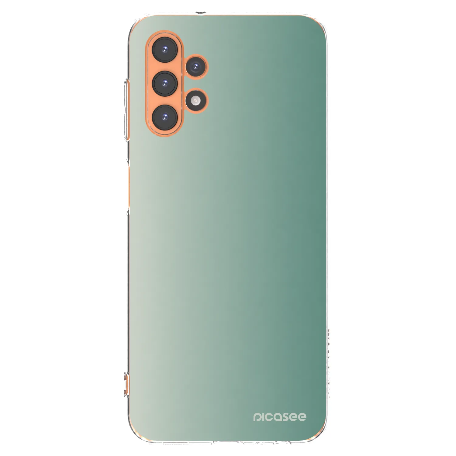 Picasee Samsung Galaxy A13 5G Hülle - Transparentes Silikon - Misty Sage