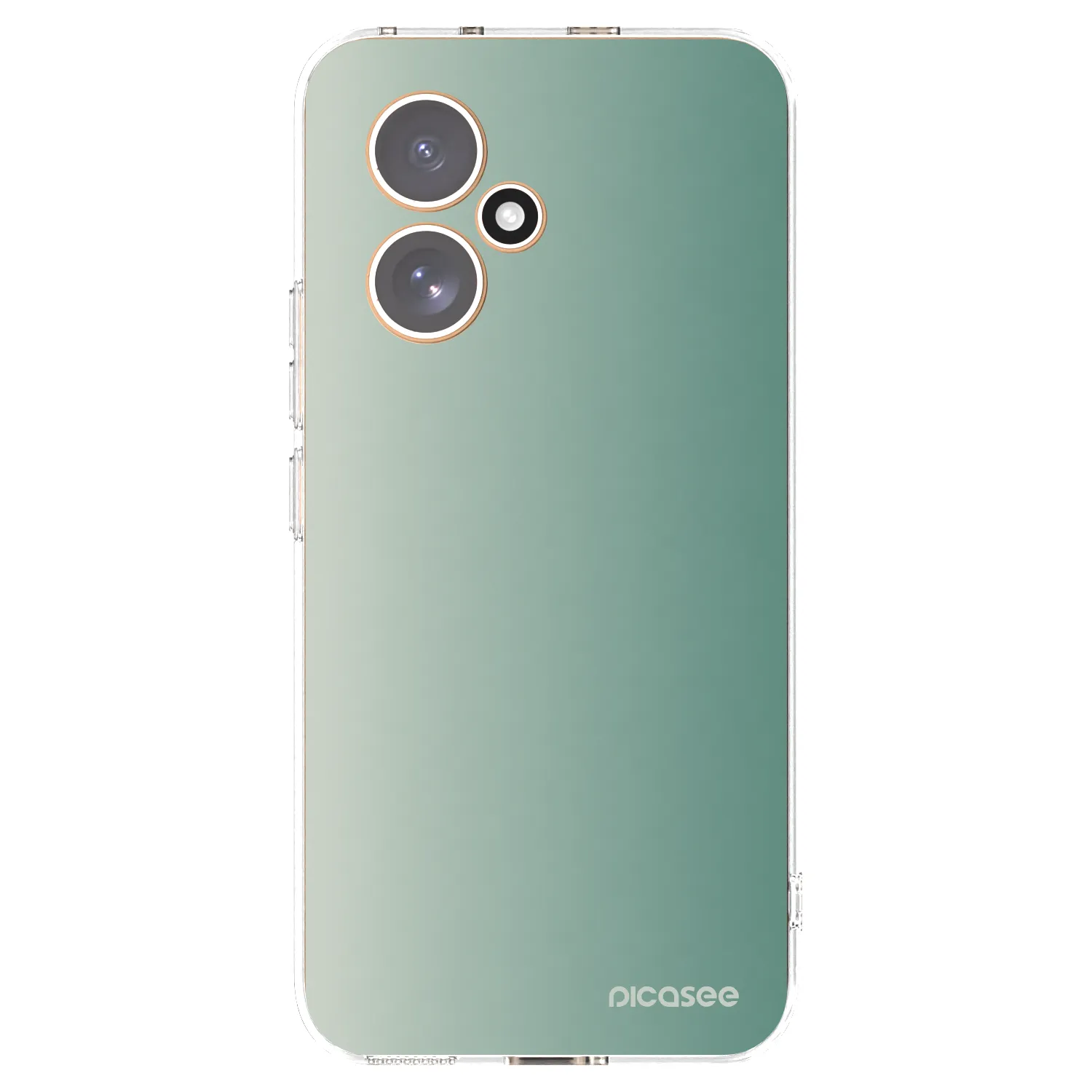 Picasee Honor 400 5G Hülle - Transparentes Silikon - Misty Sage