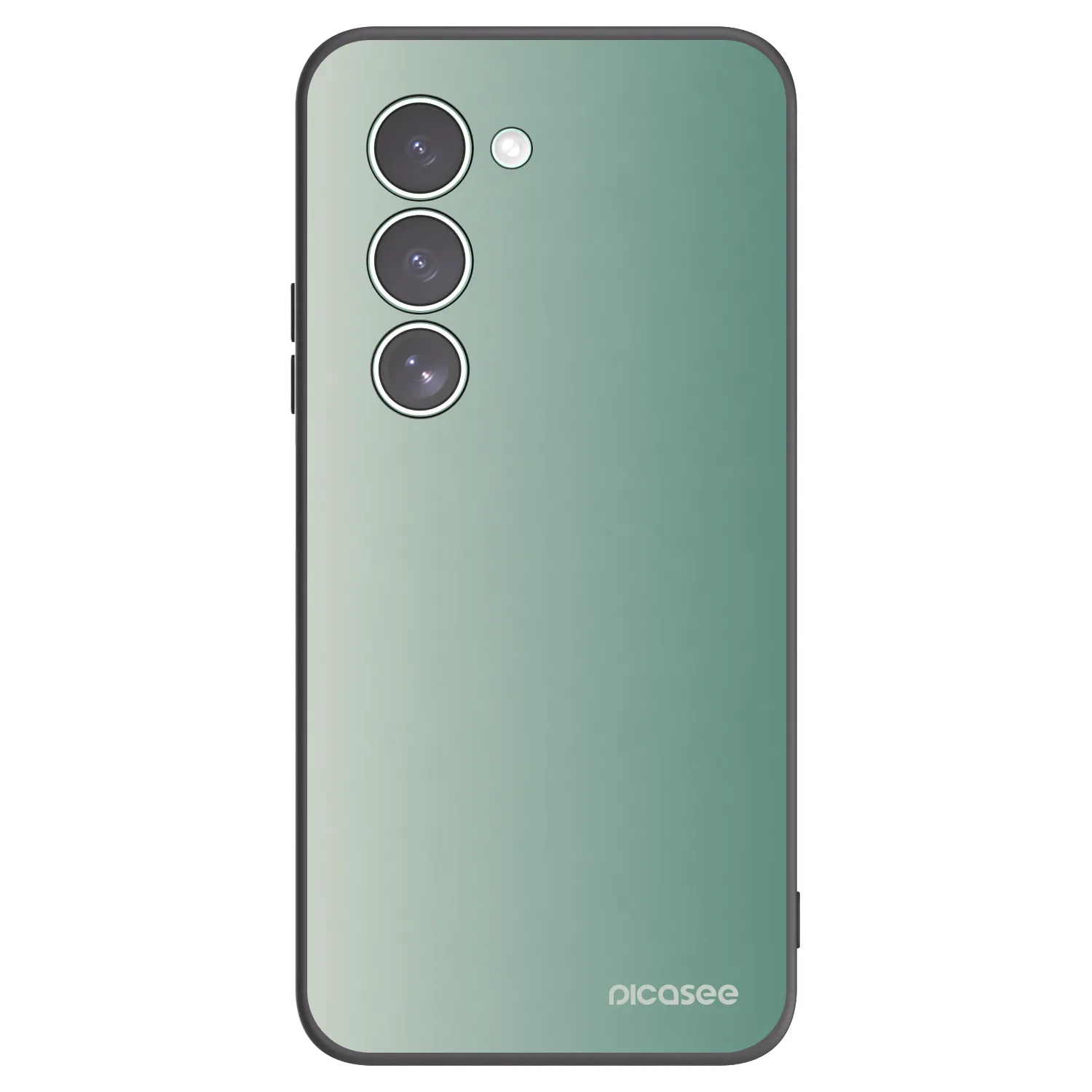 Picasee Xiaomi Redmi 15 5G Hülle - Schwarzes Silikon - Misty Sage