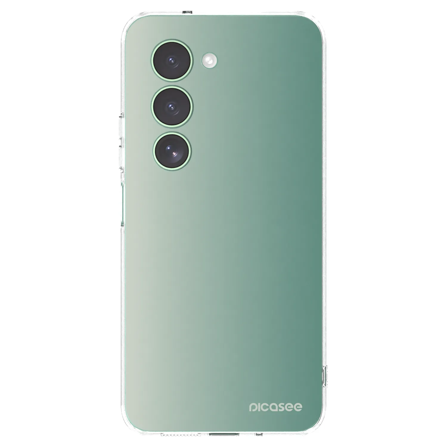 Picasee Xiaomi Redmi 15 5G Hülle - Transparentes Silikon - Misty Sage