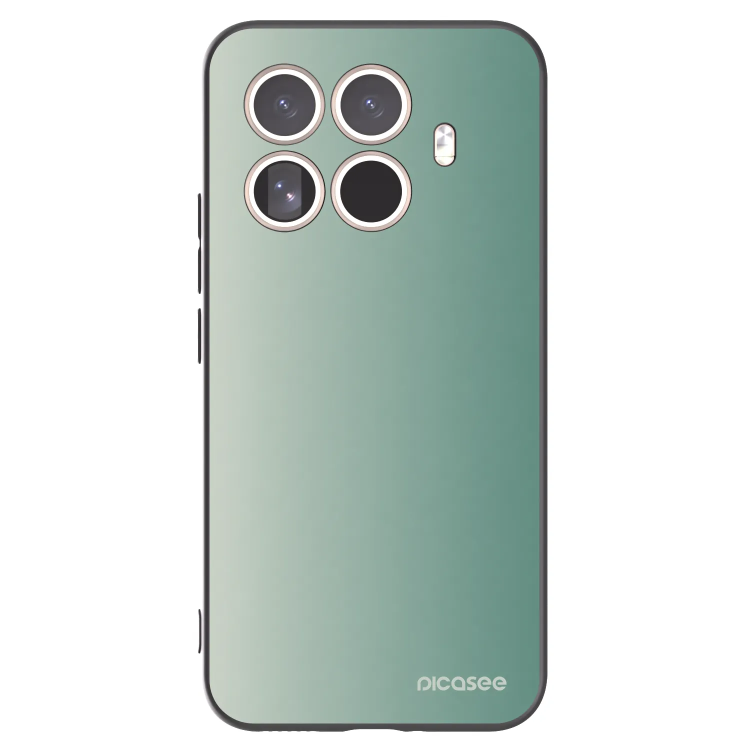 Picasee Xiaomi 15T Pro Hülle - Schwarzes Silikon - Misty Sage