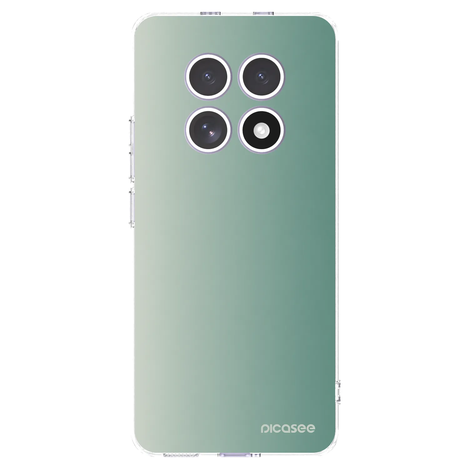Picasee Xiaomi Redmi Note 15 4G Hülle - Transparentes Silikon - Misty Sage
