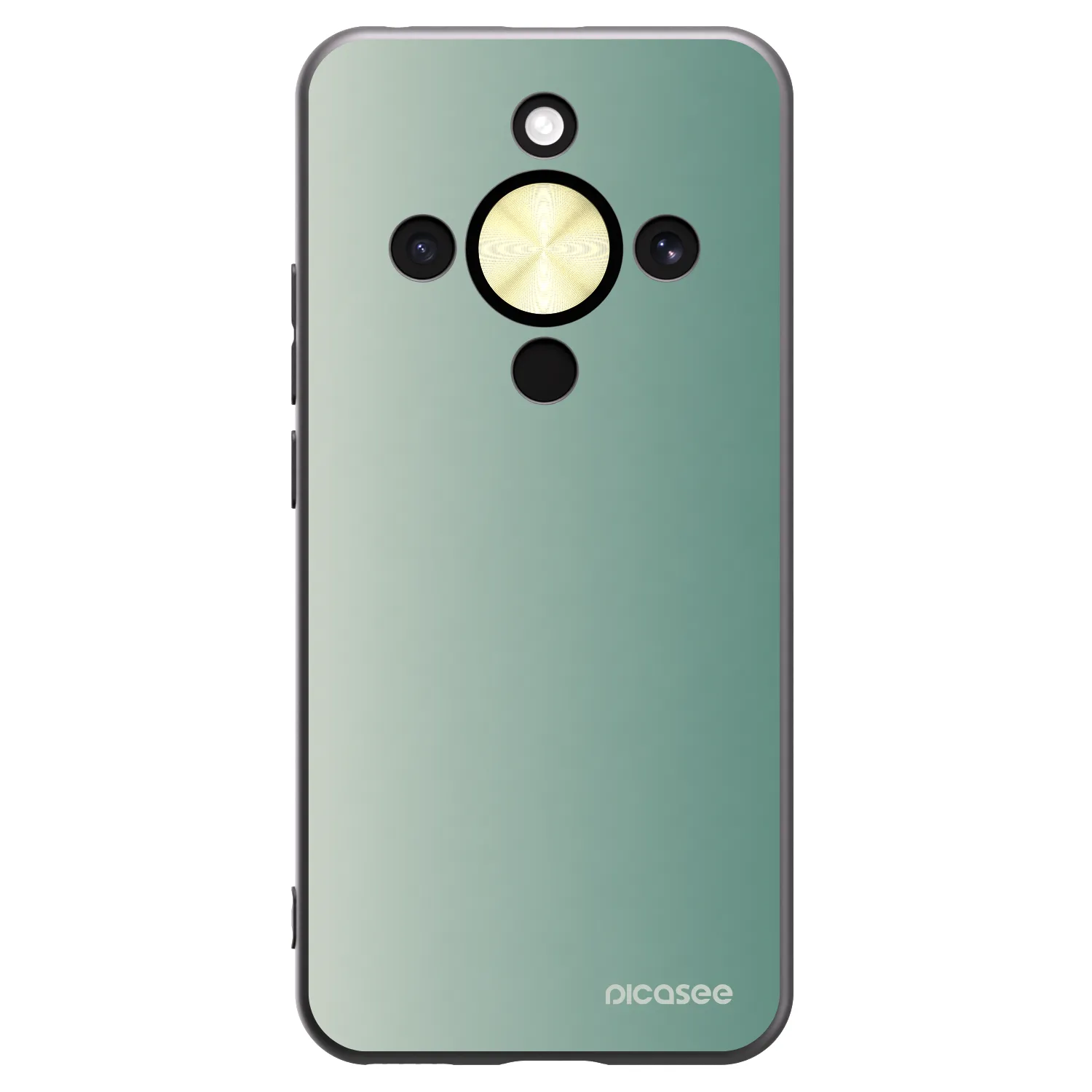 Picasee Honor Magic8 Lite 5G Hülle - Schwarzes Silikon - Misty Sage