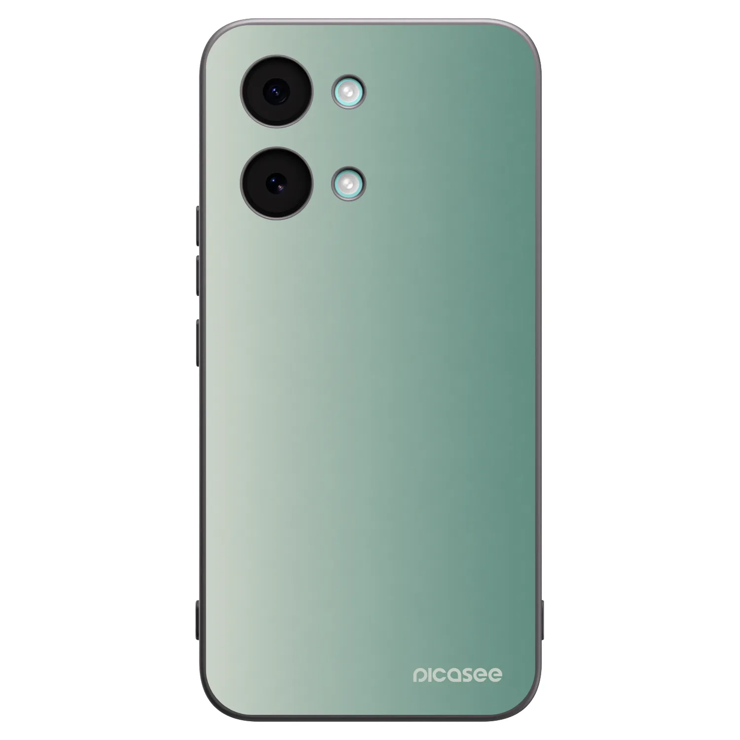 Picasee Xiaomi Poco X8 Pro Max Hülle - Schwarzes Silikon - Misty Sage